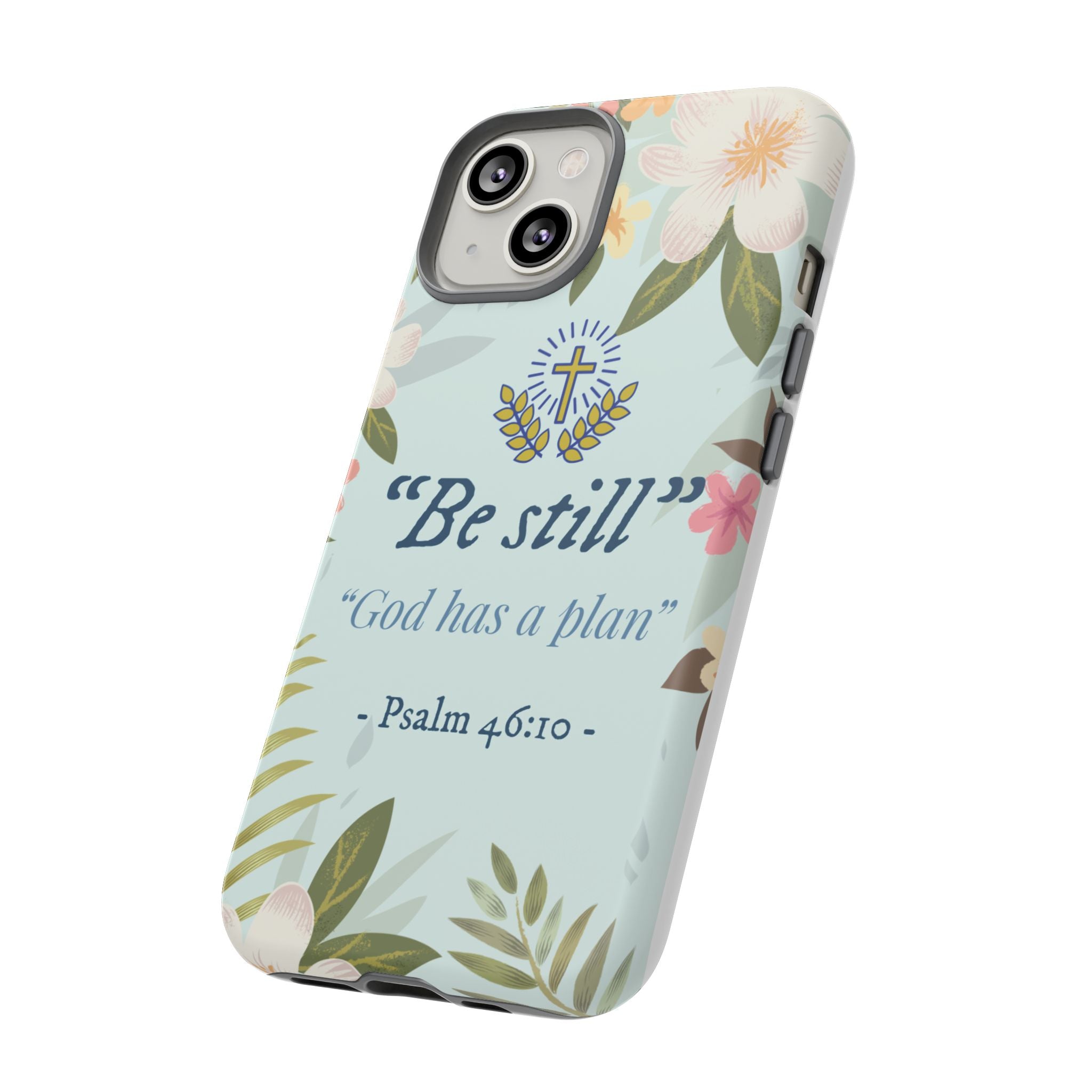 Floral Bible Verse Phone Case
