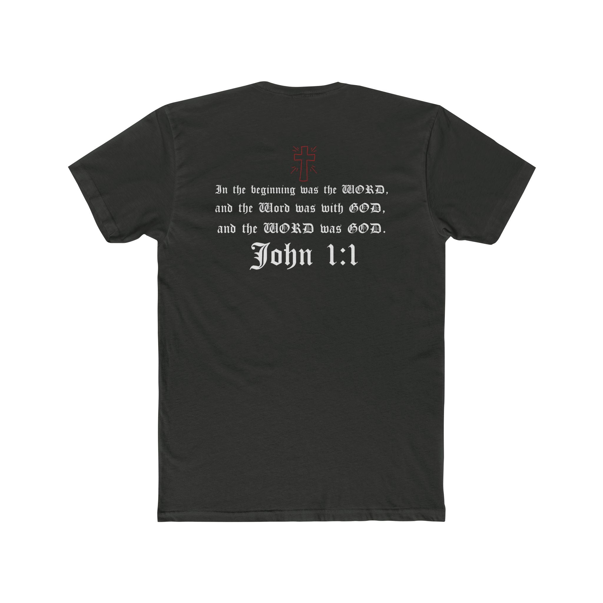 Unisex Faith-Inspired Cotton Crew Tee, Bible Verse Tee, Christian T-Shirt, Inspirational Apparel, Gift for Believers