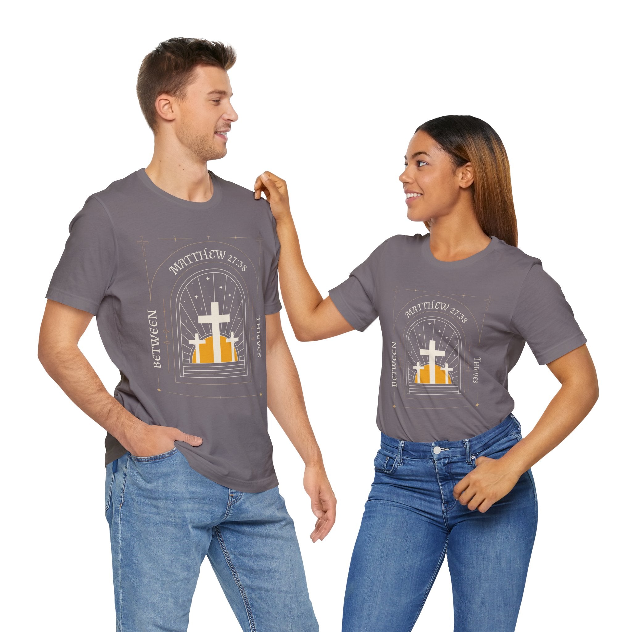 Faith-Inspired Unisex Tee, Spiritual T-Shirt, Casual Faith Apparel, Comfortable Everyday Wear, Perfect Gift for Believers