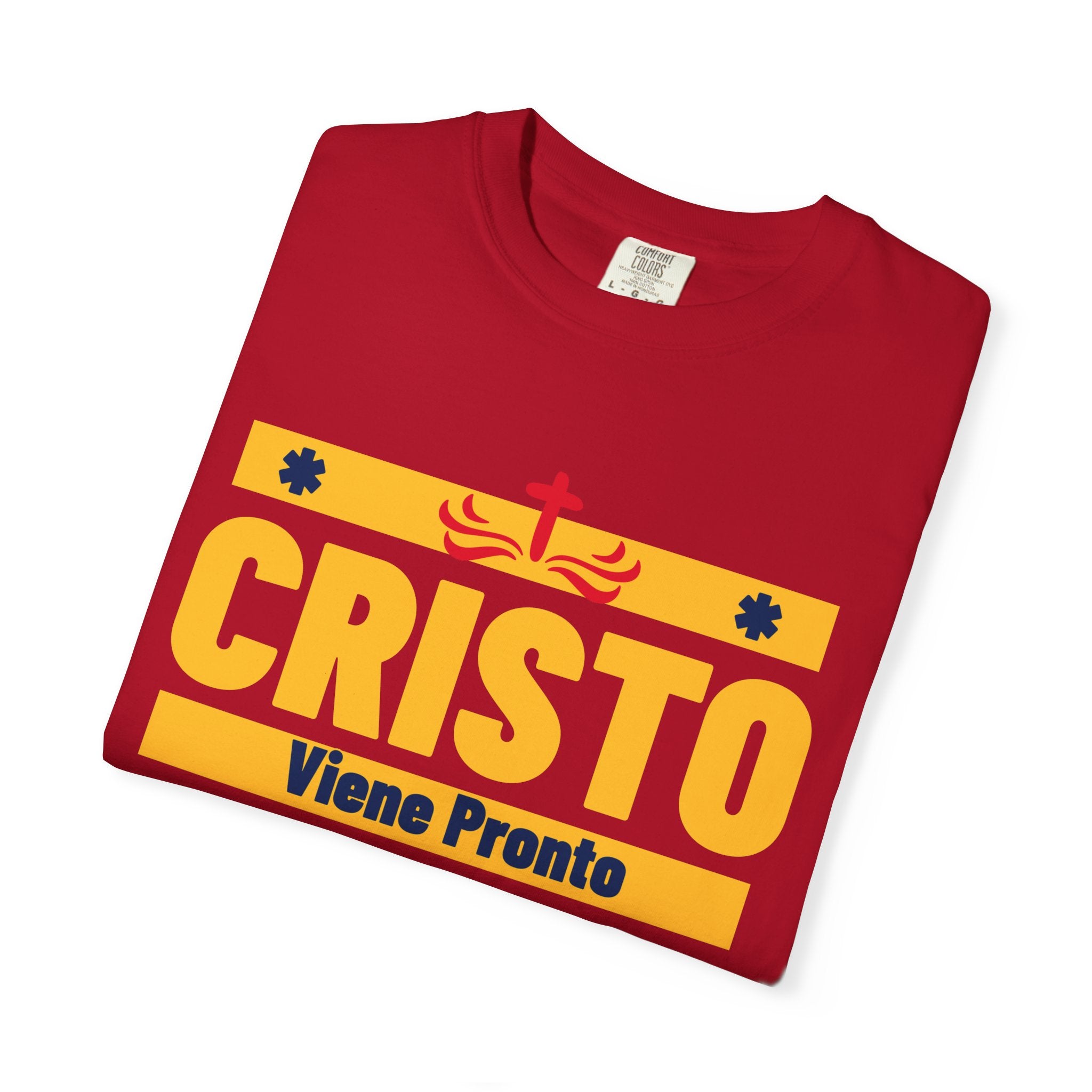 Cristo Viene Pronto Español Faith-Unisex Tee unisex, Family Spiritual Gift, Casual Wear, Perfect for couples or Family Para Hombre y Mujer, Christian Attire