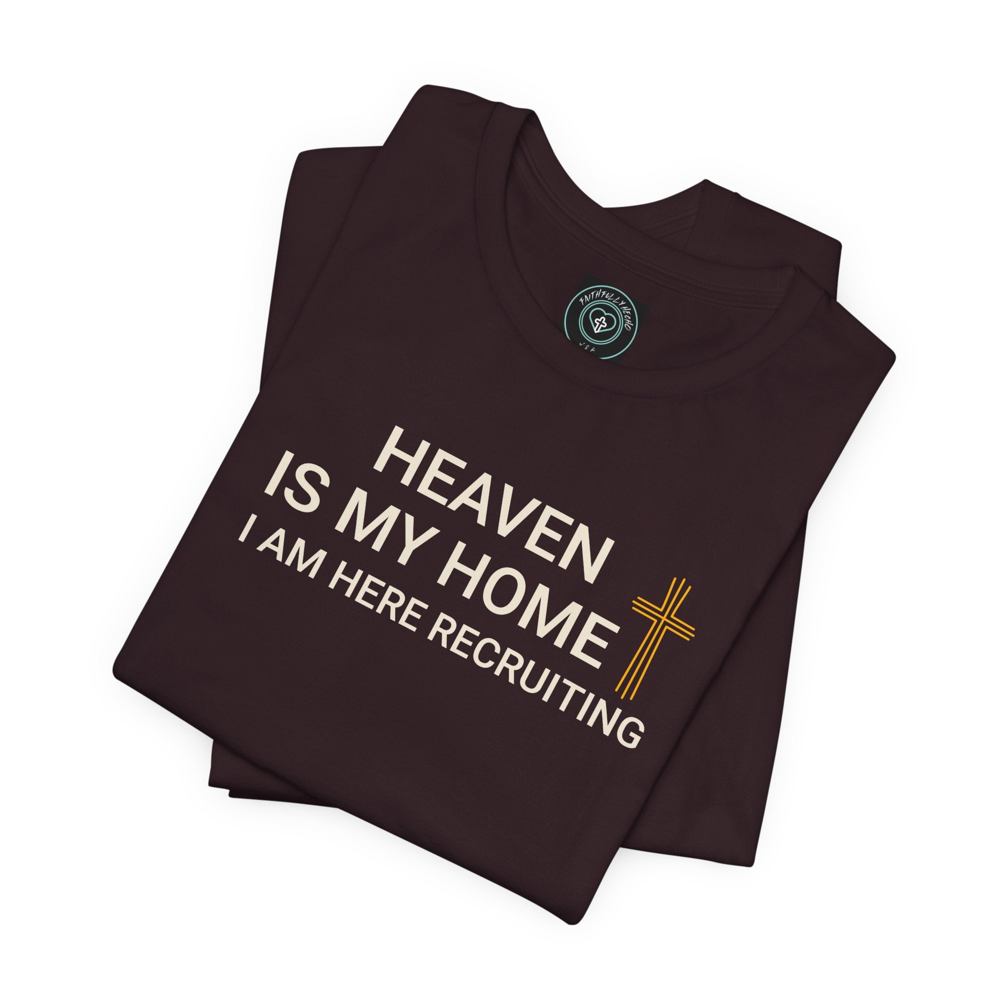 Christian T-Shirt - 'Heaven is my home'