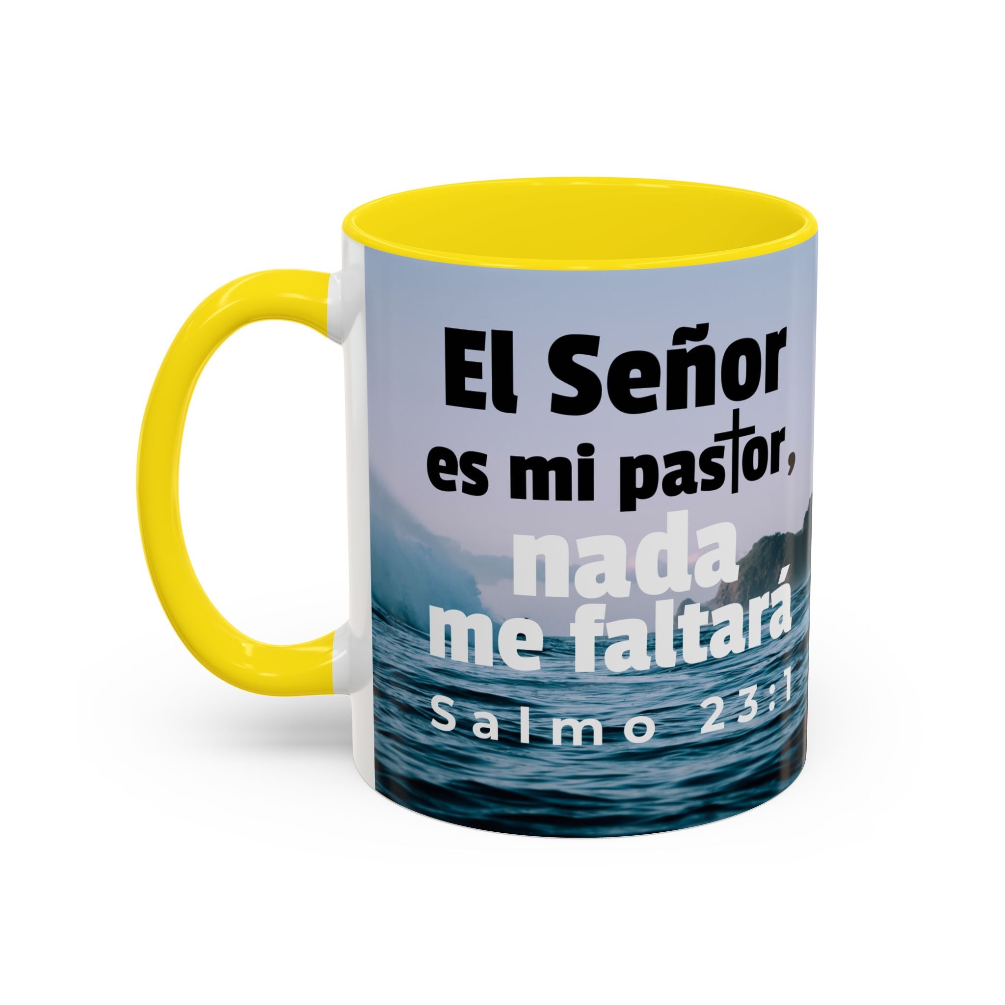 Inspirational Coffee Mug: Faith & Serenity, Christian Gift, Bible Verse Decor, Motivational Mug for Friends, Encouragement