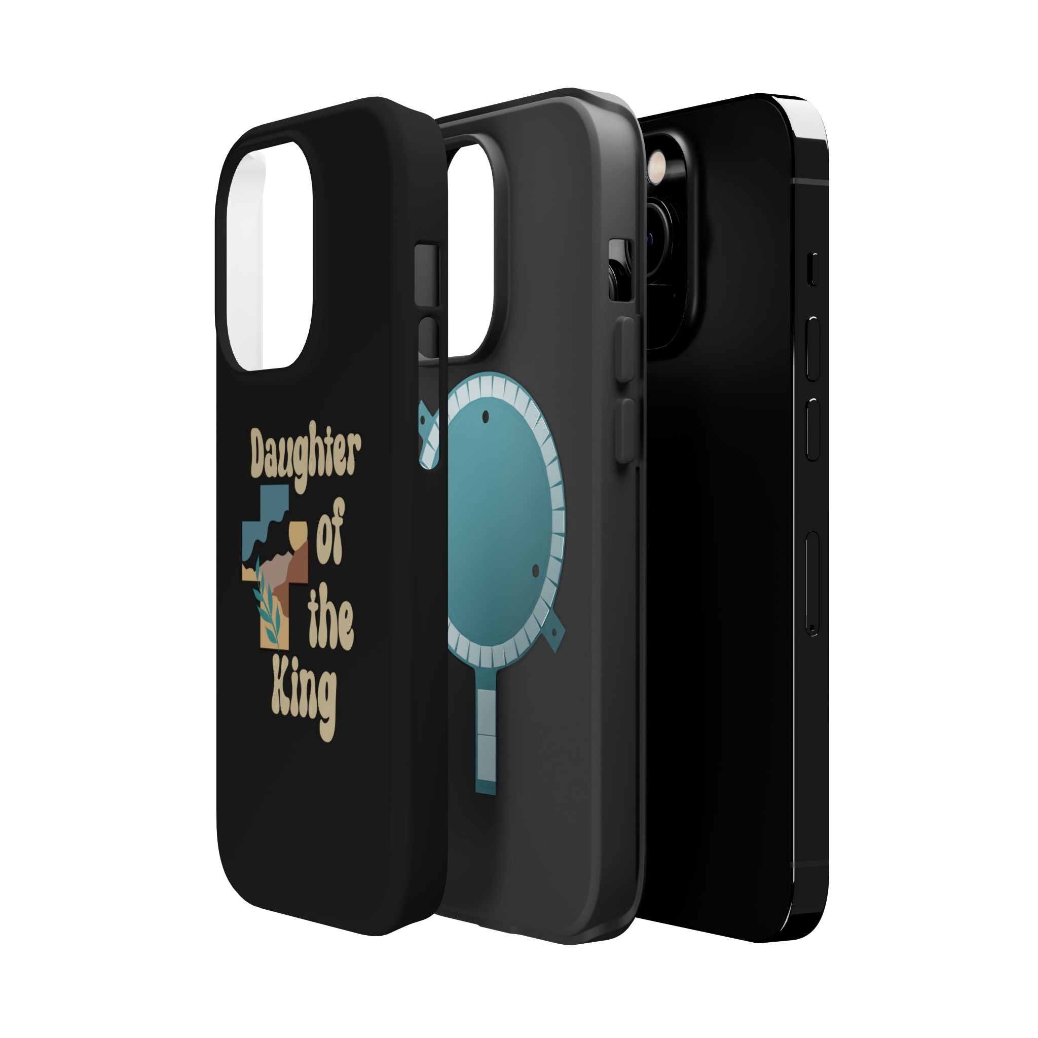 Daughter of the King - Magnetic Phone Case Christian theme - Perfect Gift for Friends, Unique Phone Accessories, Trendy Cases for Her, Personalized Mobile Covers, [...]