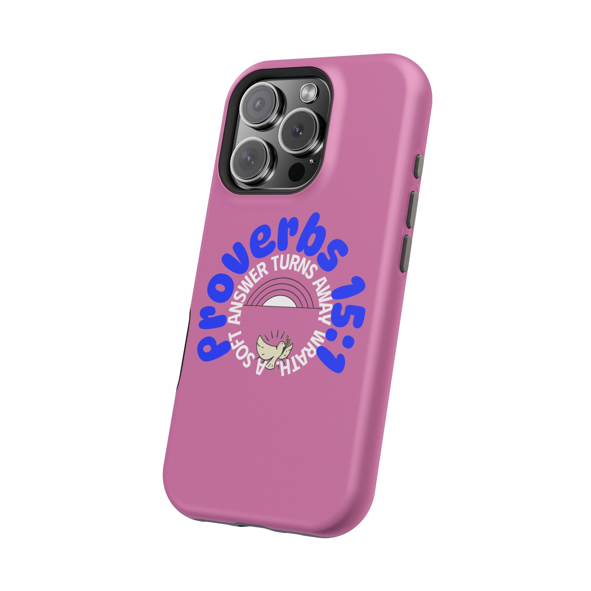 Stylish Magnetic Phone Case Proverbs verse Christian theme - Perfect Gift for Friends, Unique Phone Accessories, Trendy Cases for Her, Personalized Mobile Covers, [...]