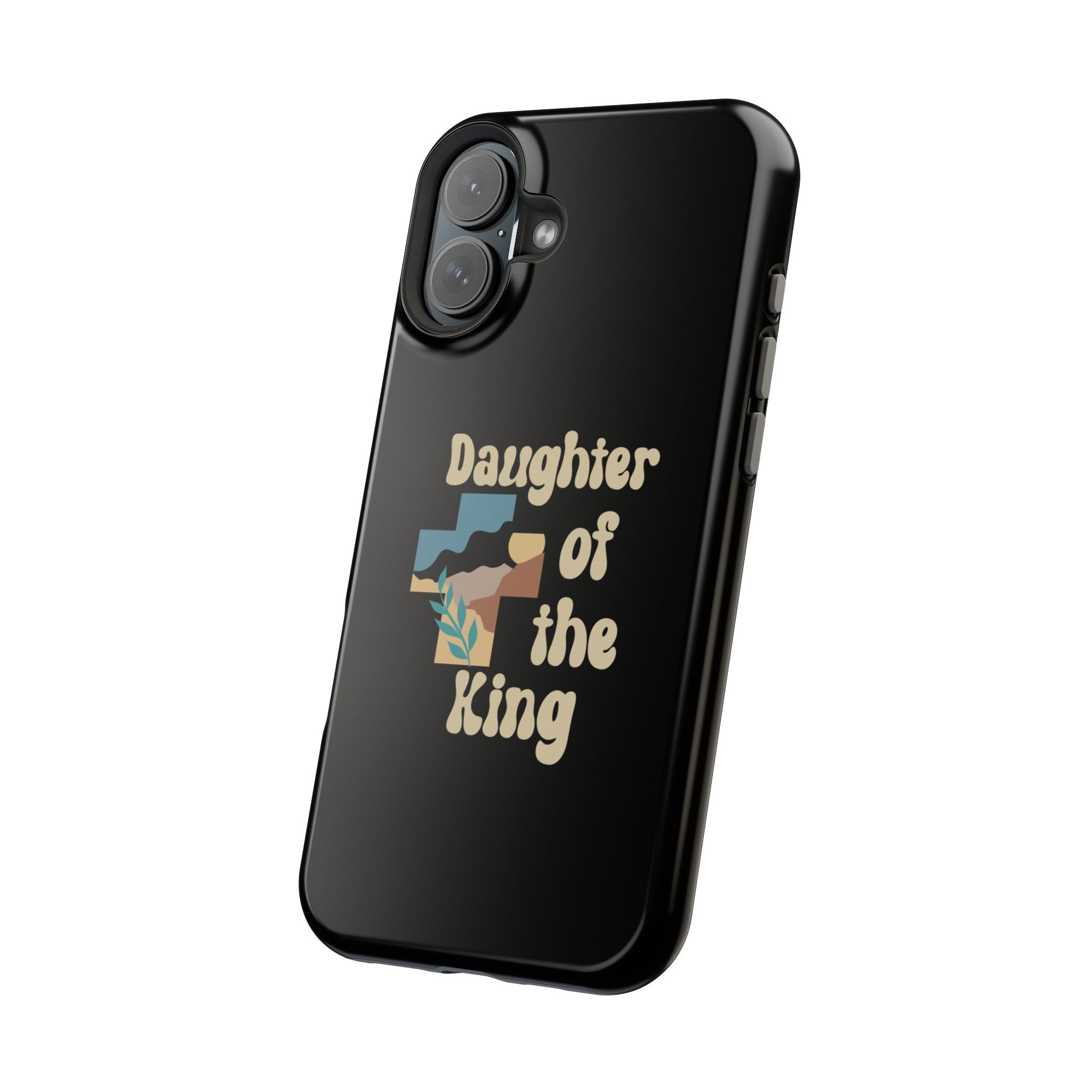 Daughter of the King - Magnetic Phone Case Christian theme - Perfect Gift for Friends, Unique Phone Accessories, Trendy Cases for Her, Personalized Mobile Covers, [...]