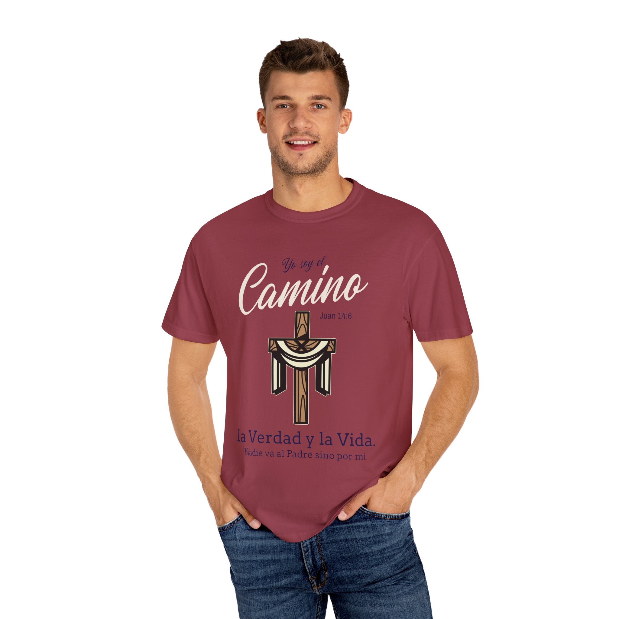 Unisex T-shirt Spanish Religious Quote Juan 14:6 - Yo soy el Camino Y La Verda.