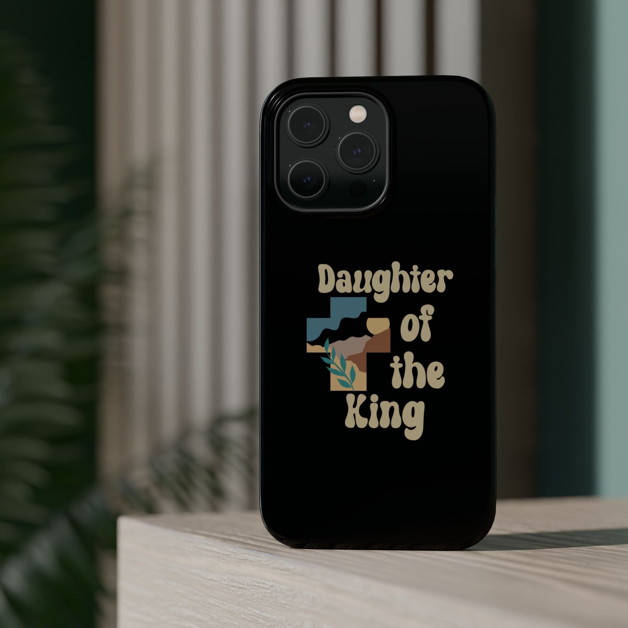 Daughter of the King - Magnetic Phone Case Christian theme - Perfect Gift for Friends, Unique Phone Accessories, Trendy Cases for Her, Personalized Mobile Covers, [...]