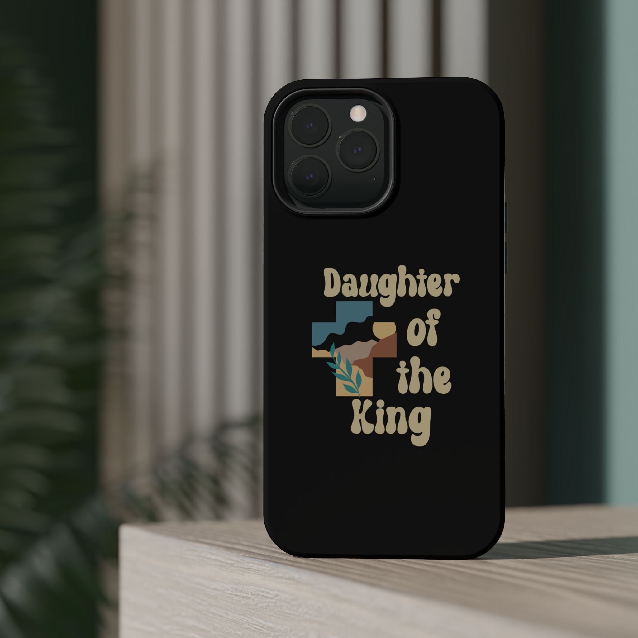 Daughter of the King - Magnetic Phone Case Christian theme - Perfect Gift for Friends, Unique Phone Accessories, Trendy Cases for Her, Personalized Mobile Covers, [...]