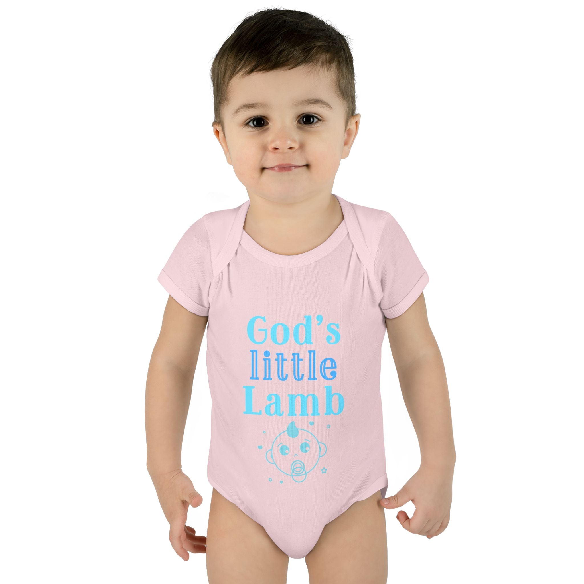 God's Little Lamb Infant Bodysuit, Cute Baby Outfit, Baby Shower Gift, Newborn Clothes, Christian Baby Apparel