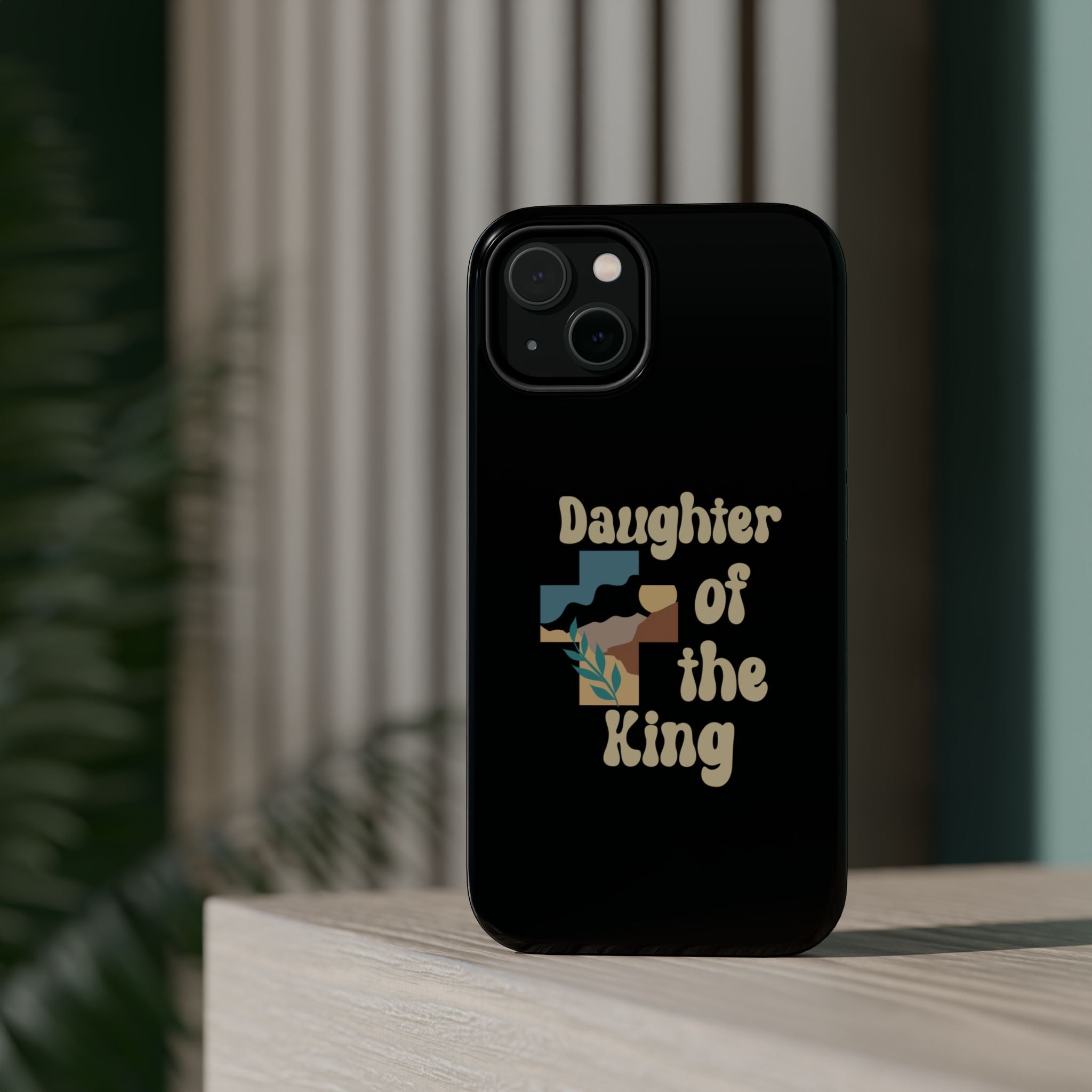 Daughter of the King - Magnetic Phone Case Christian theme - Perfect Gift for Friends, Unique Phone Accessories, Trendy Cases for Her, Personalized Mobile Covers, [...]