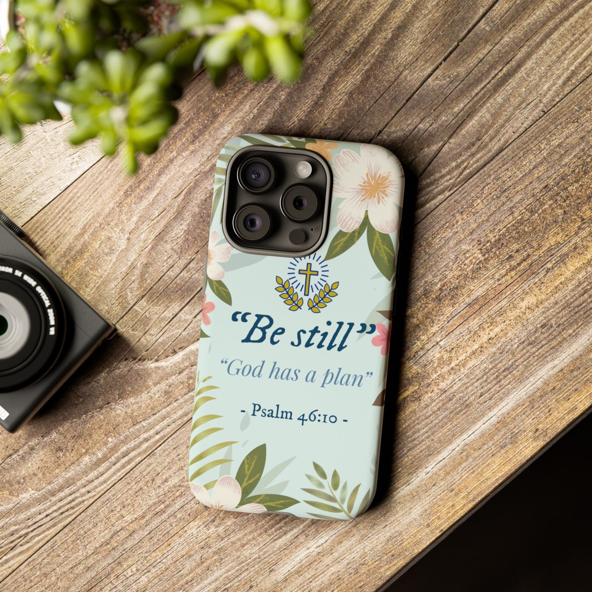 Floral Bible Verse Phone Case