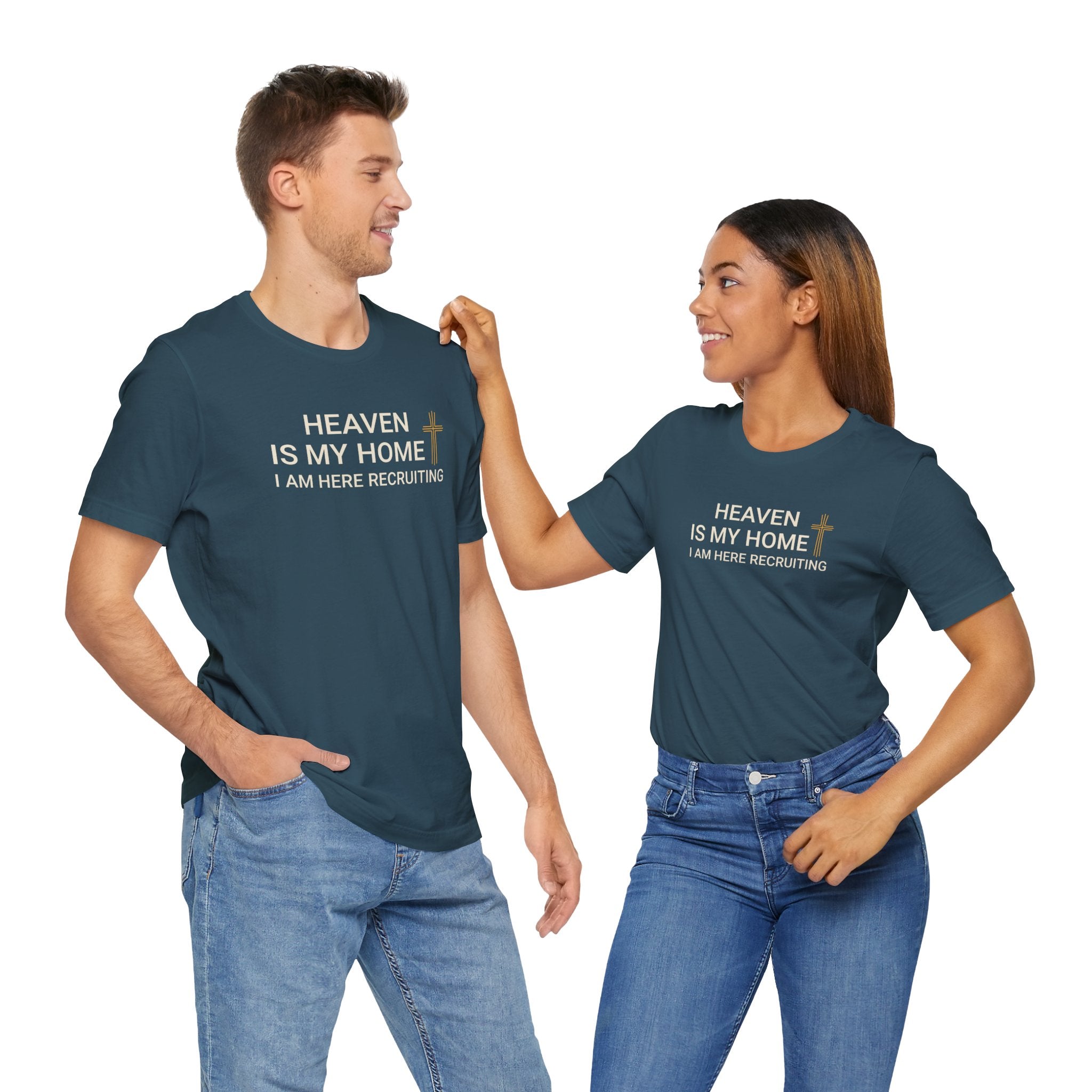 Christian T-Shirt - 'Heaven is my home'