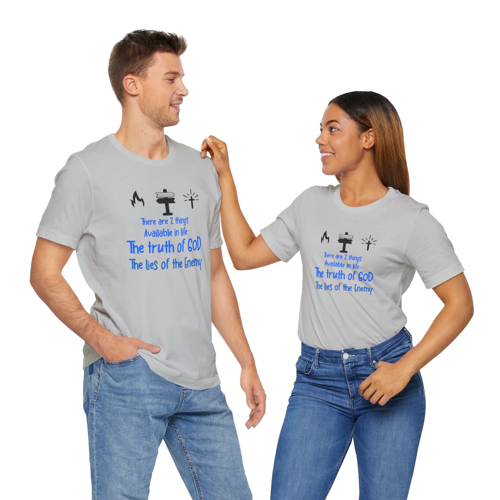 Christian. Unisex Tee unisex, Gospel Bible Verse Shirt, Family Spiritual Gift, Casual Wear, Perfect for Holidays or Family, Christian Attire