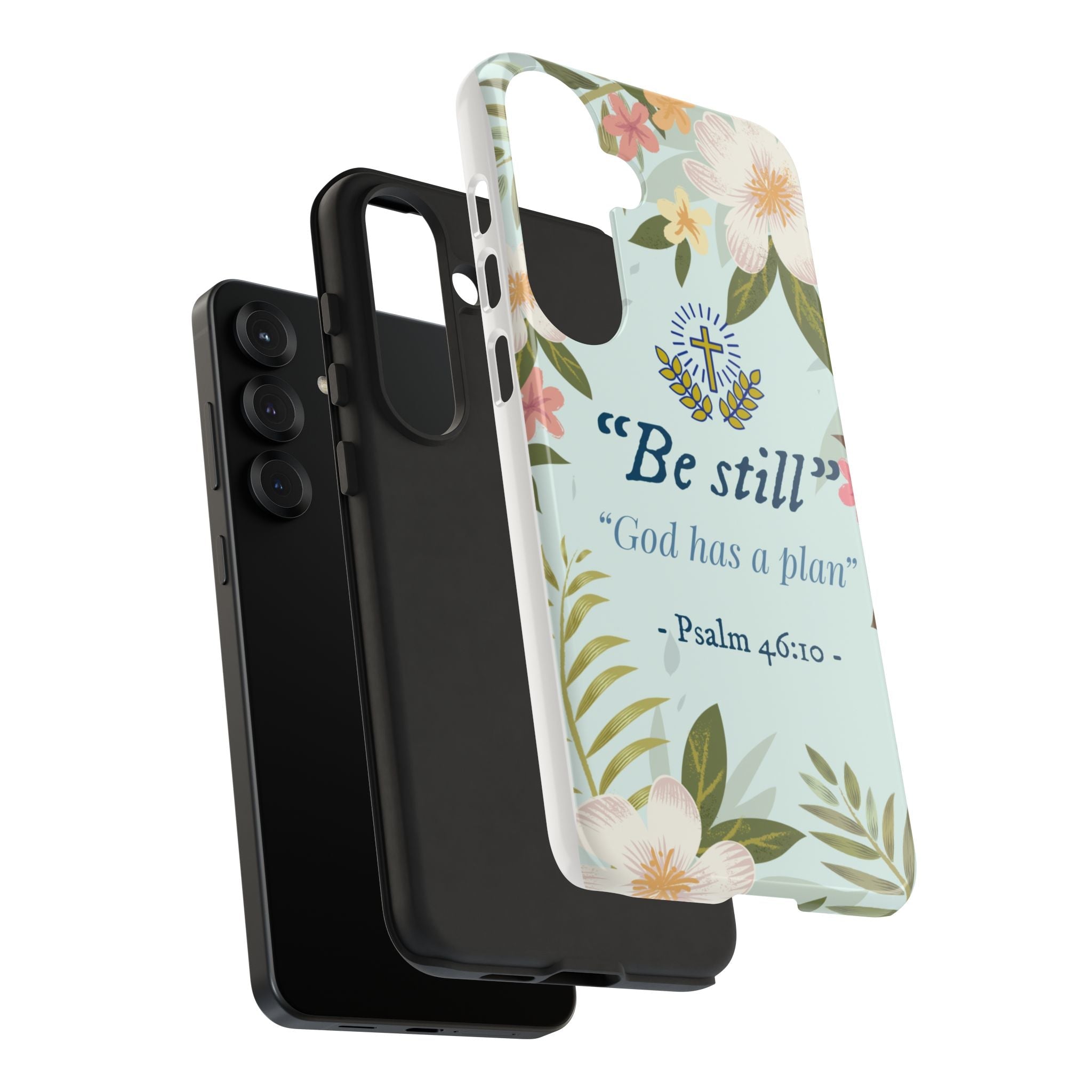 Floral Bible Verse Phone Case