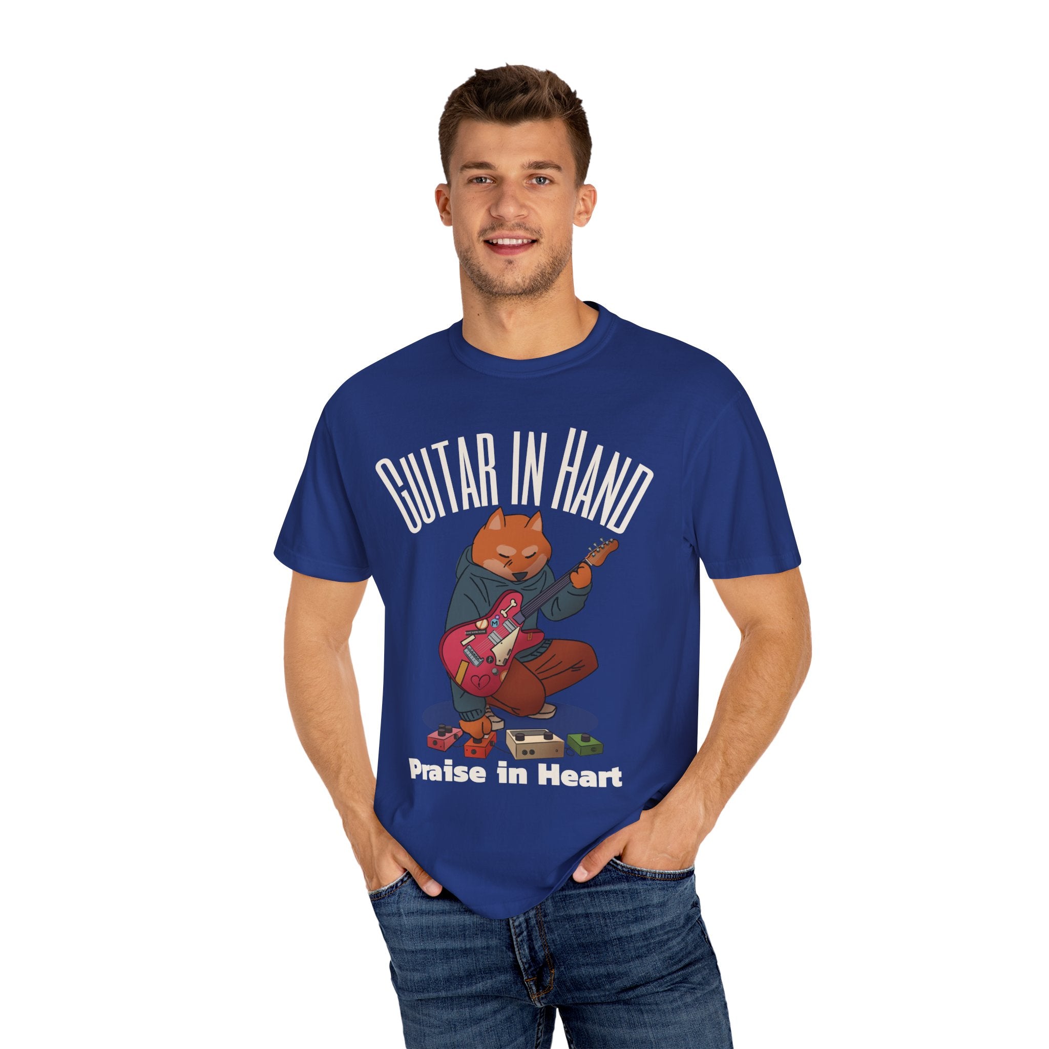 Guitar players Faith-Unisex Tee unisex, Guitar music, church and worship Spiritual Gift, Casual Wear, perfect for musician Christian Attire