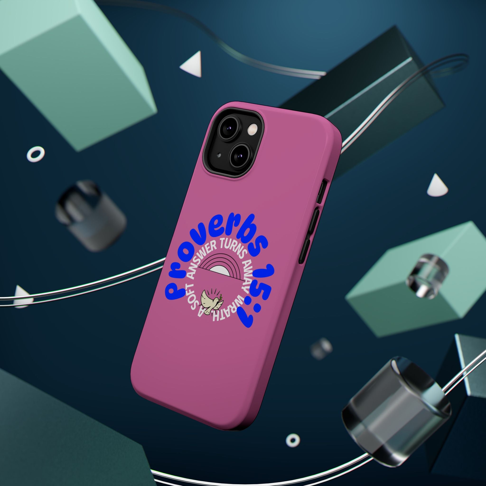 Stylish Magnetic Phone Case Proverbs verse Christian theme - Perfect Gift for Friends, Unique Phone Accessories, Trendy Cases for Her, Personalized Mobile Covers, [...]