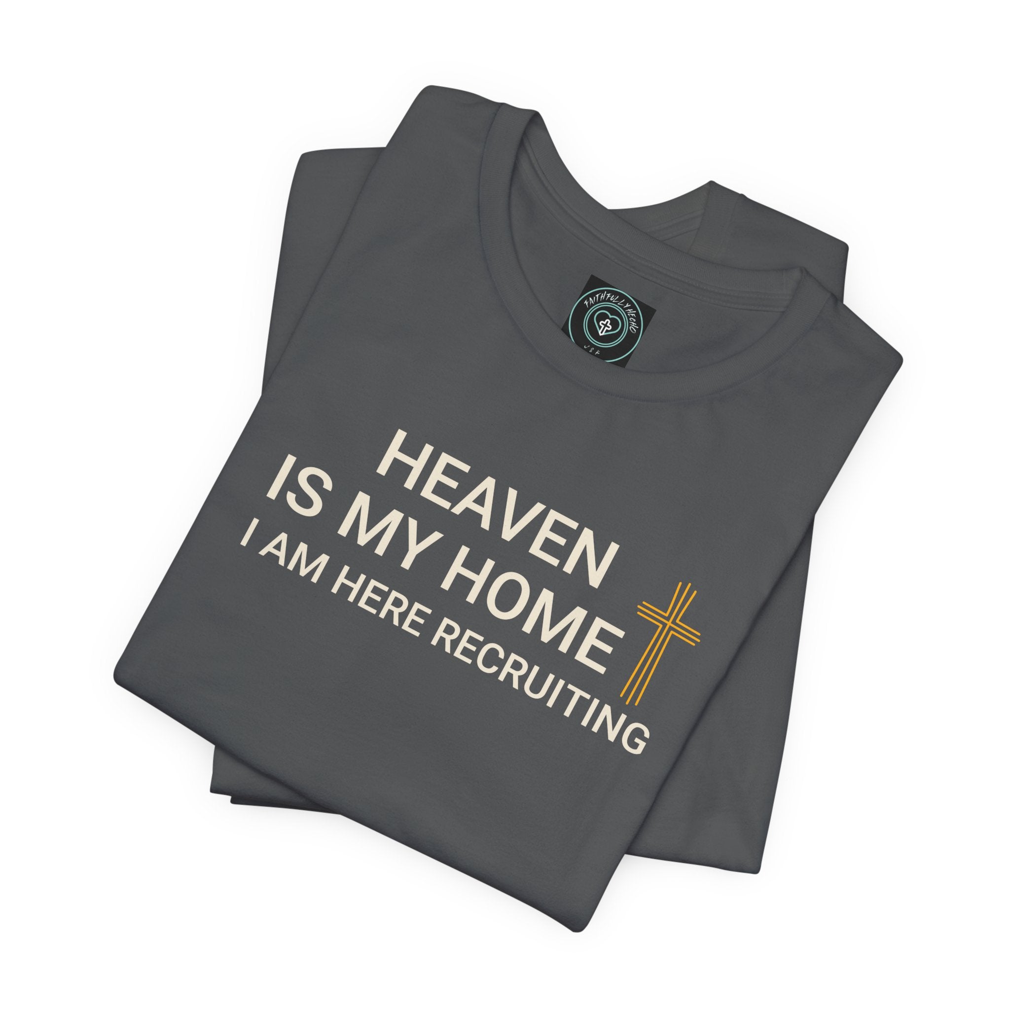 Christian T-Shirt - 'Heaven is my home'