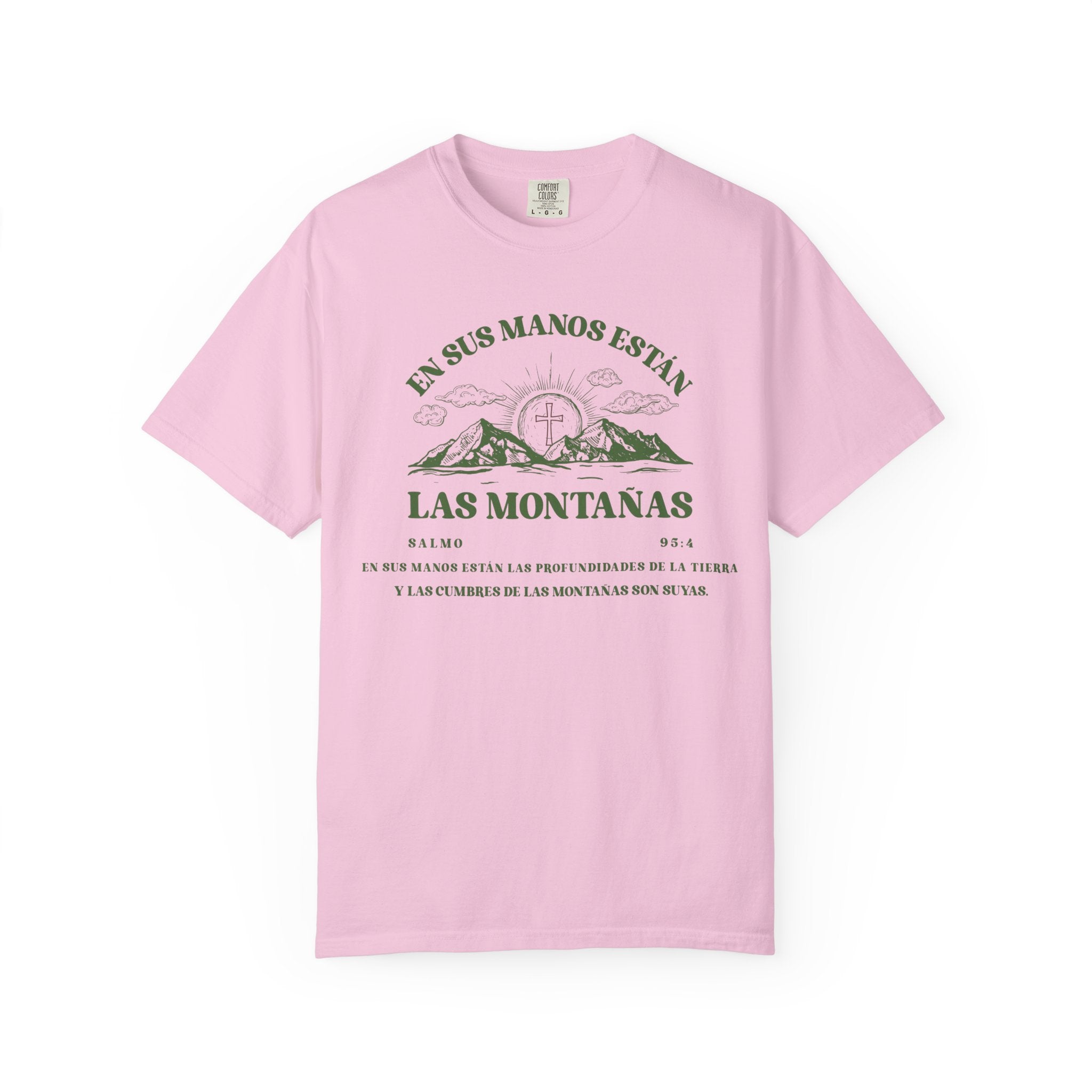 Christian Spanish T-shirt. Salmo 95:4. Para el,  y para ella.