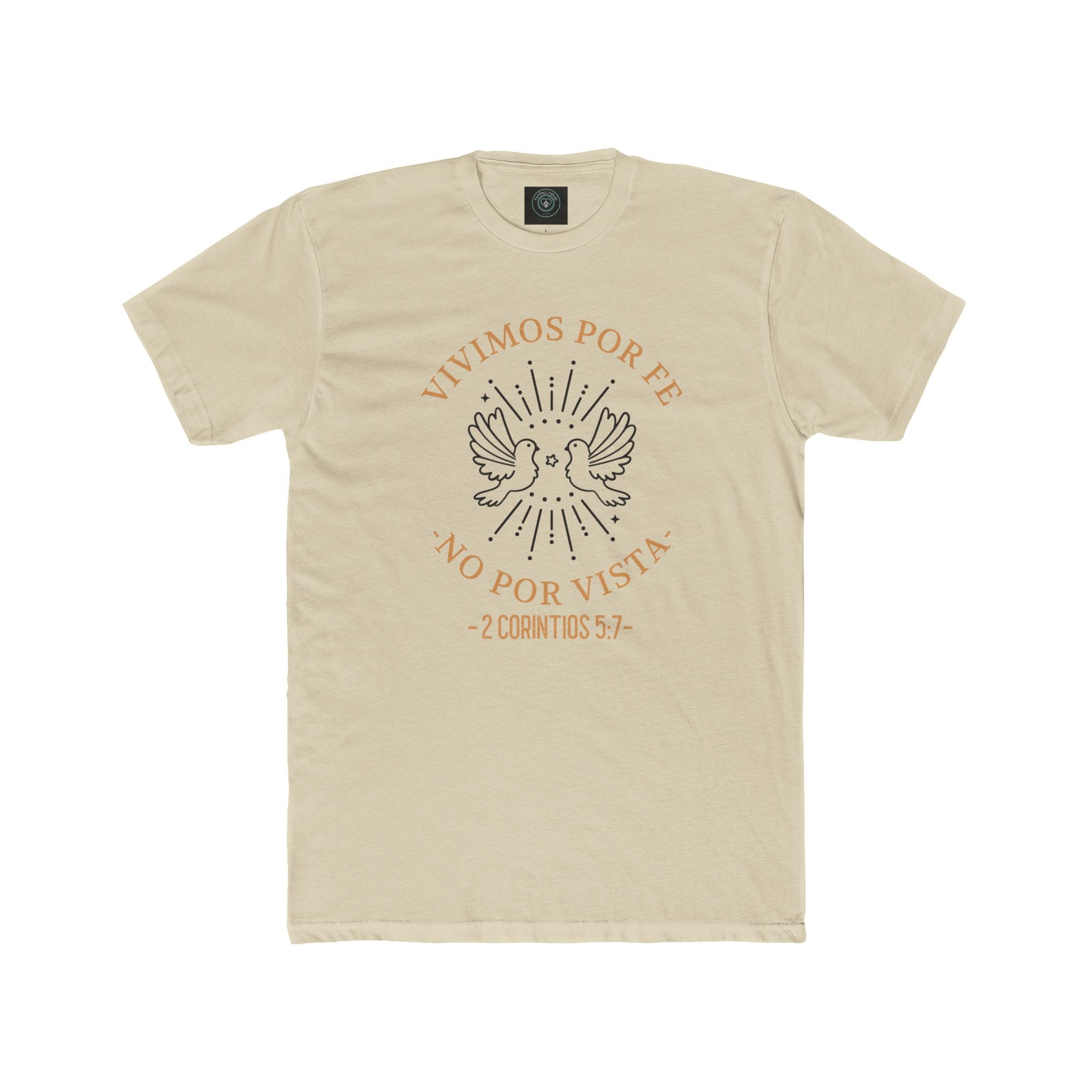 Spanish Faith Tee - Vivimos por Fe, not por Vista - Unisex Cotton Crew