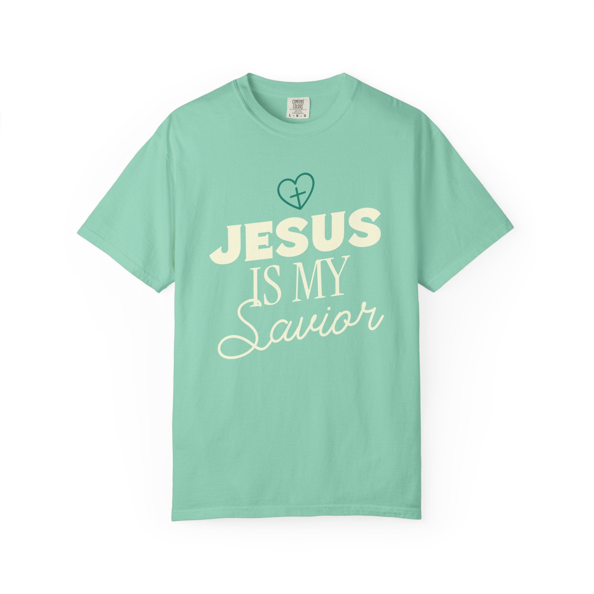 “Jesus Is My Savior” Tee - Unisex comfort t-shirt - Perfect for gifts, church, couples, birthday party.