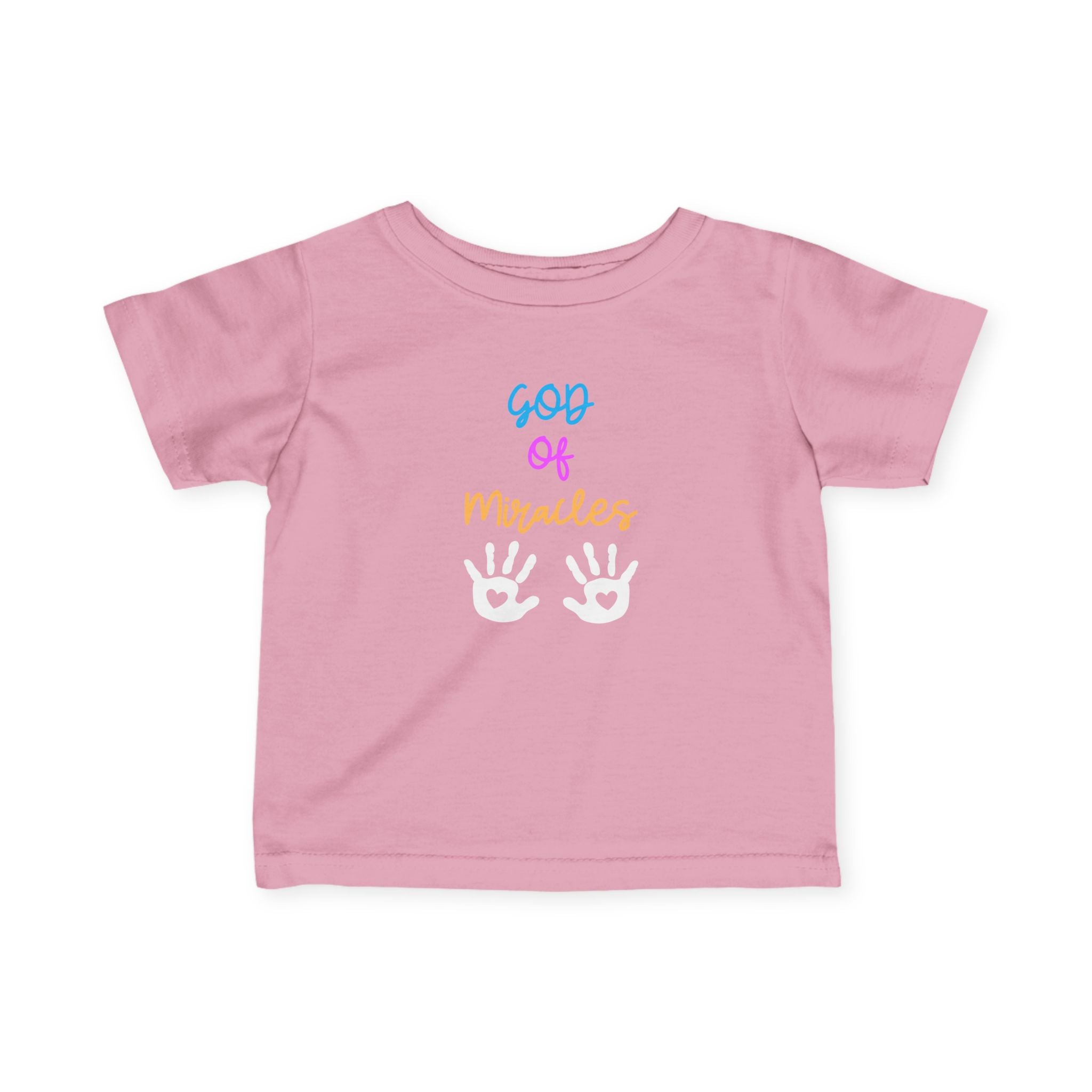 God of Miracles Infant Fine Jersey Tee - God of Miracle - Shirt, Baby Comfort Tee, Cute Toddler Gift, Newborn Apparel, Christian Baby Clothes, Easter Gift