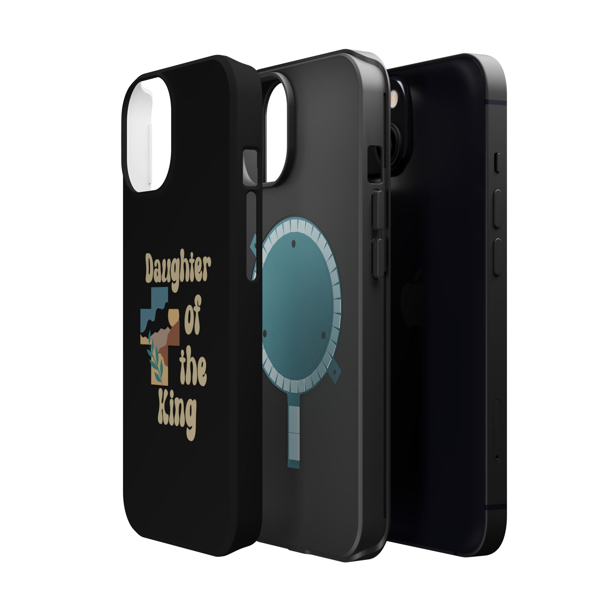 Daughter of the King - Magnetic Phone Case Christian theme - Perfect Gift for Friends, Unique Phone Accessories, Trendy Cases for Her, Personalized Mobile Covers, [...]