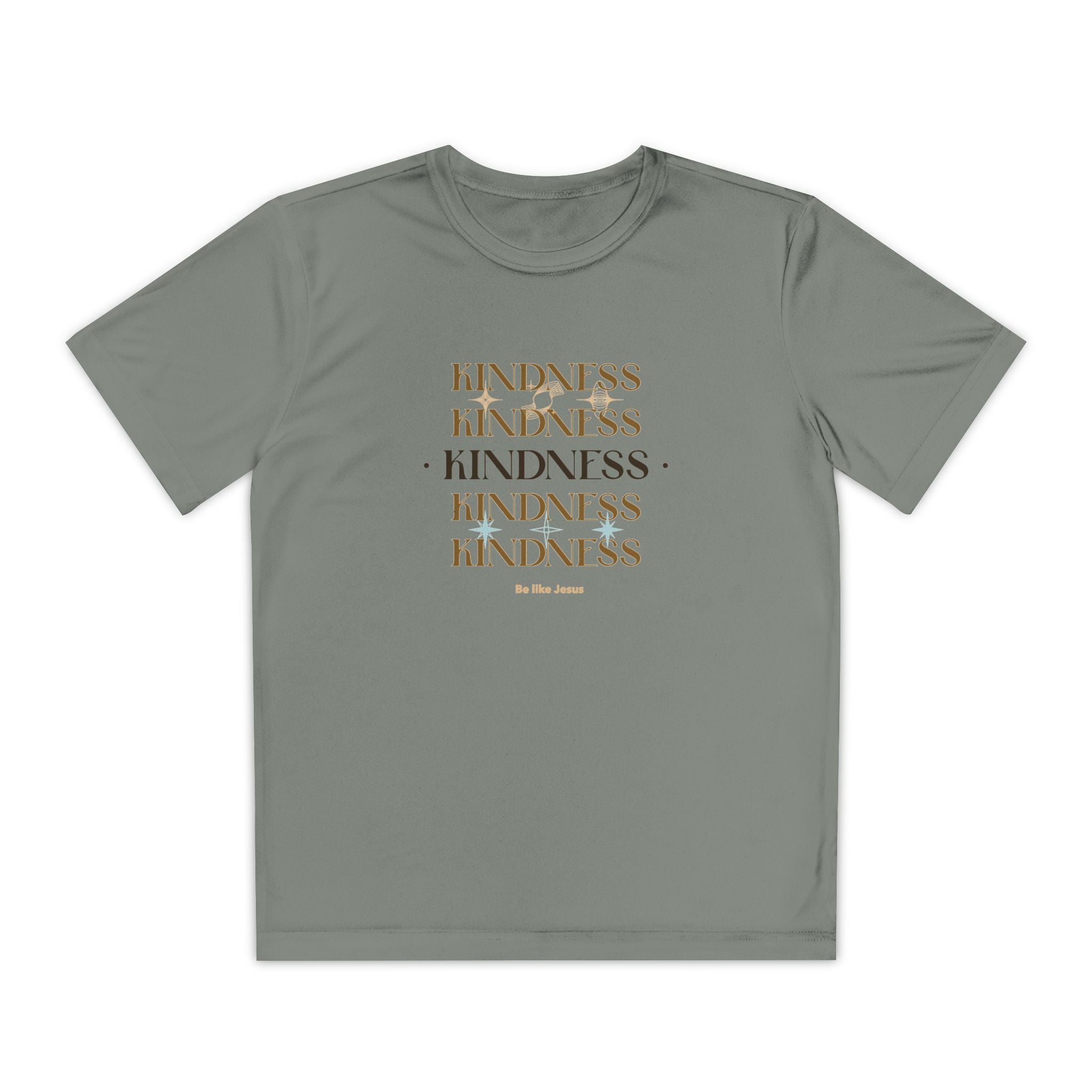 Jesus Youth Competitor Tee, Inspirational Youth Family T-Shirt, Motivational Sports Tee, Kids Athletic Shirt, Gift for Young Athletes, Encouragement Top