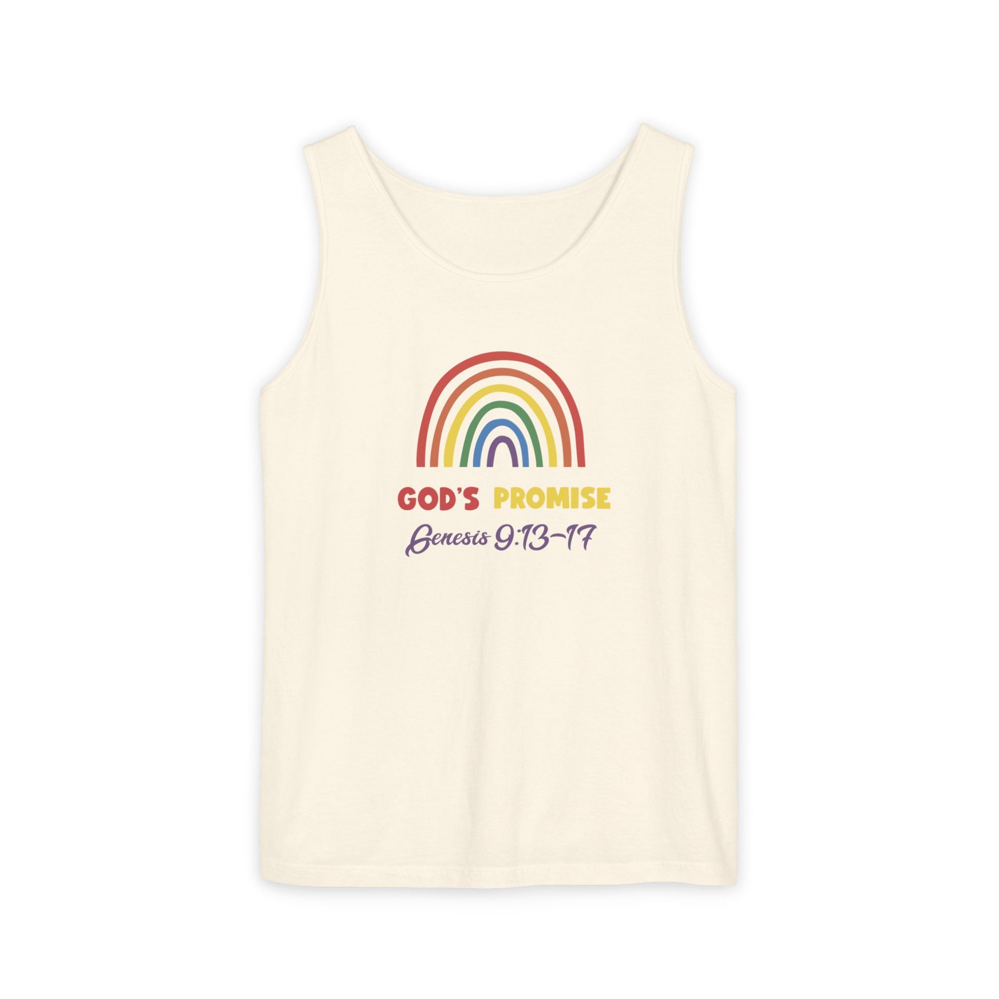 Tank Top God Promise Tee for Her - Genesis 9:13:17