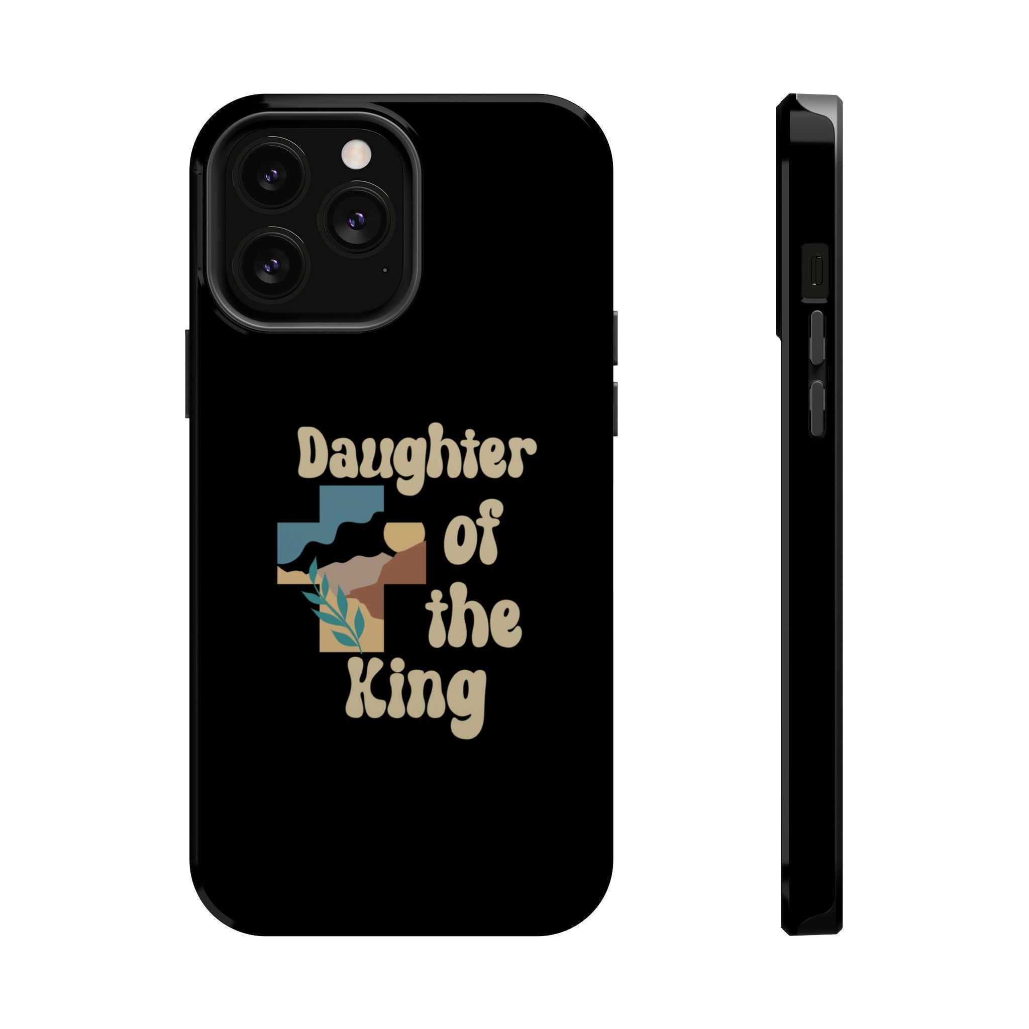 Daughter of the King - Magnetic Phone Case Christian theme - Perfect Gift for Friends, Unique Phone Accessories, Trendy Cases for Her, Personalized Mobile Covers, [...]