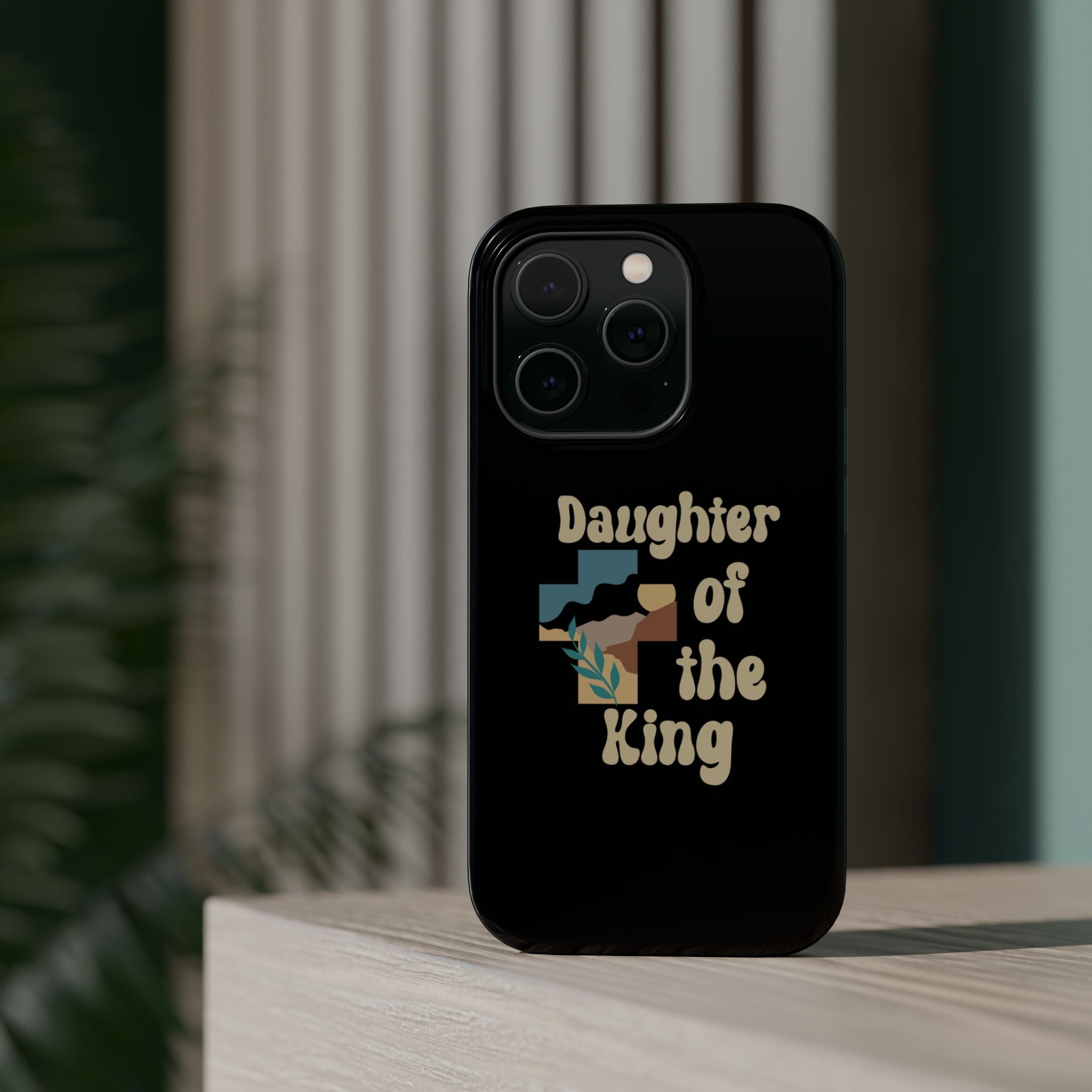 Daughter of the King - Magnetic Phone Case Christian theme - Perfect Gift for Friends, Unique Phone Accessories, Trendy Cases for Her, Personalized Mobile Covers, [...]