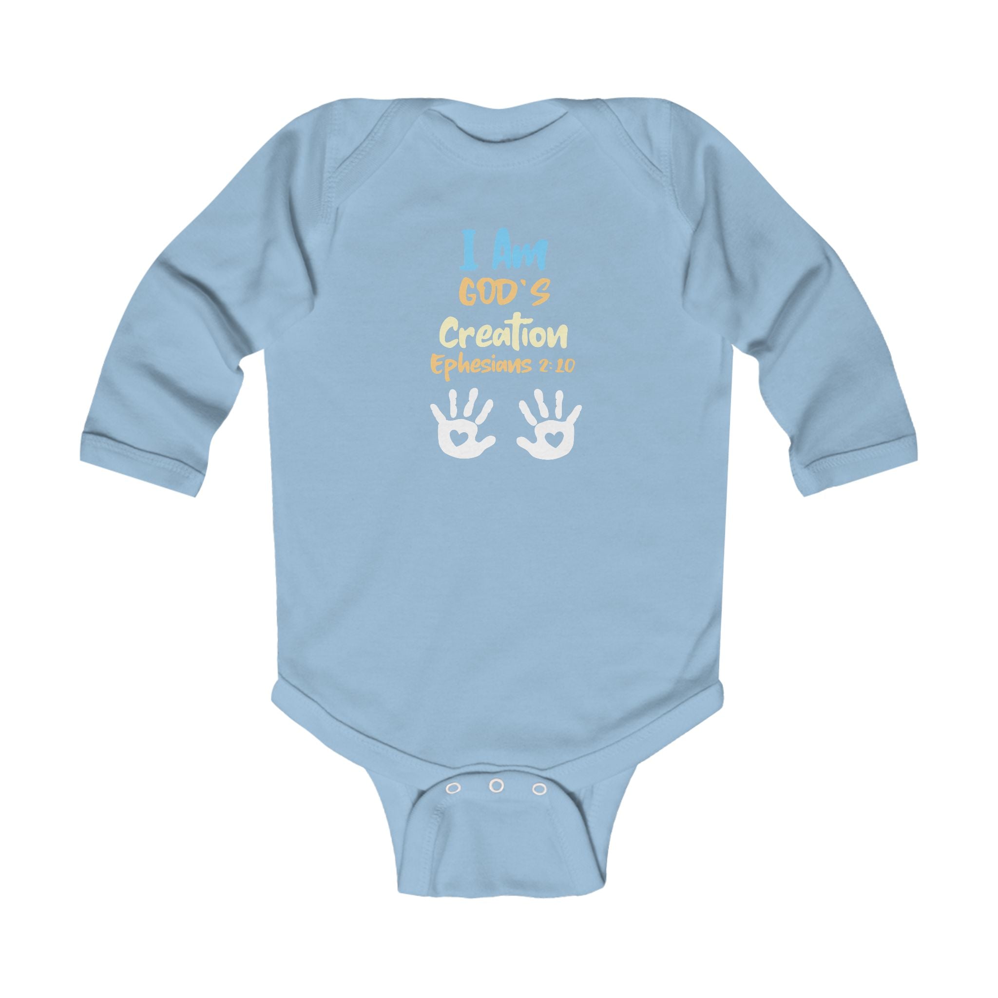 God's Little Blessing Infant Long Sleeve Bodysuit, Baby Shower Gift, Religious Baby Clothes, Christian Outfit, Biblical Baby Wear