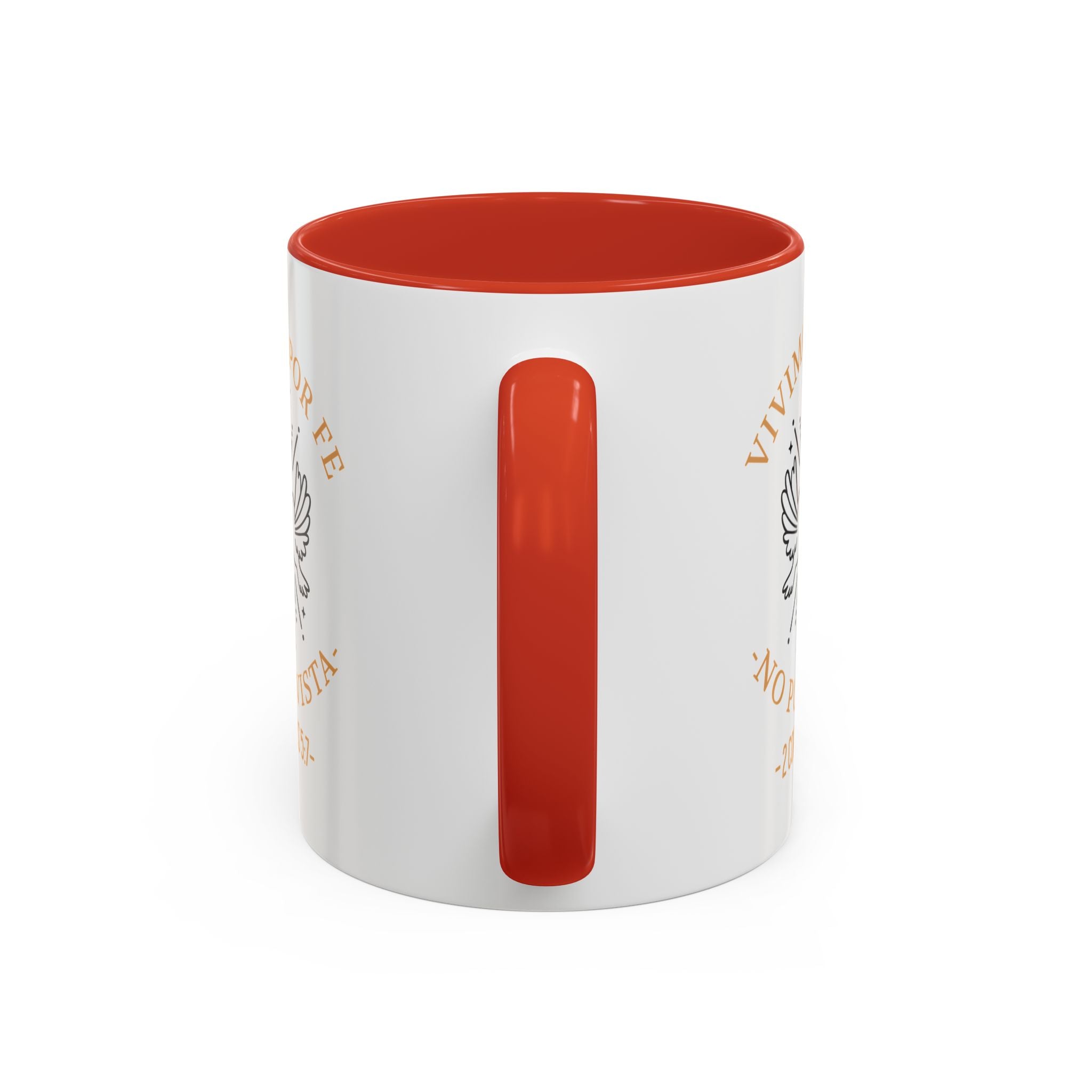 Coffee Mug Cristianos -  "Vivimos por Fe no por Vista" Taza de Cafe Fe Religiosa 11oz/15oz