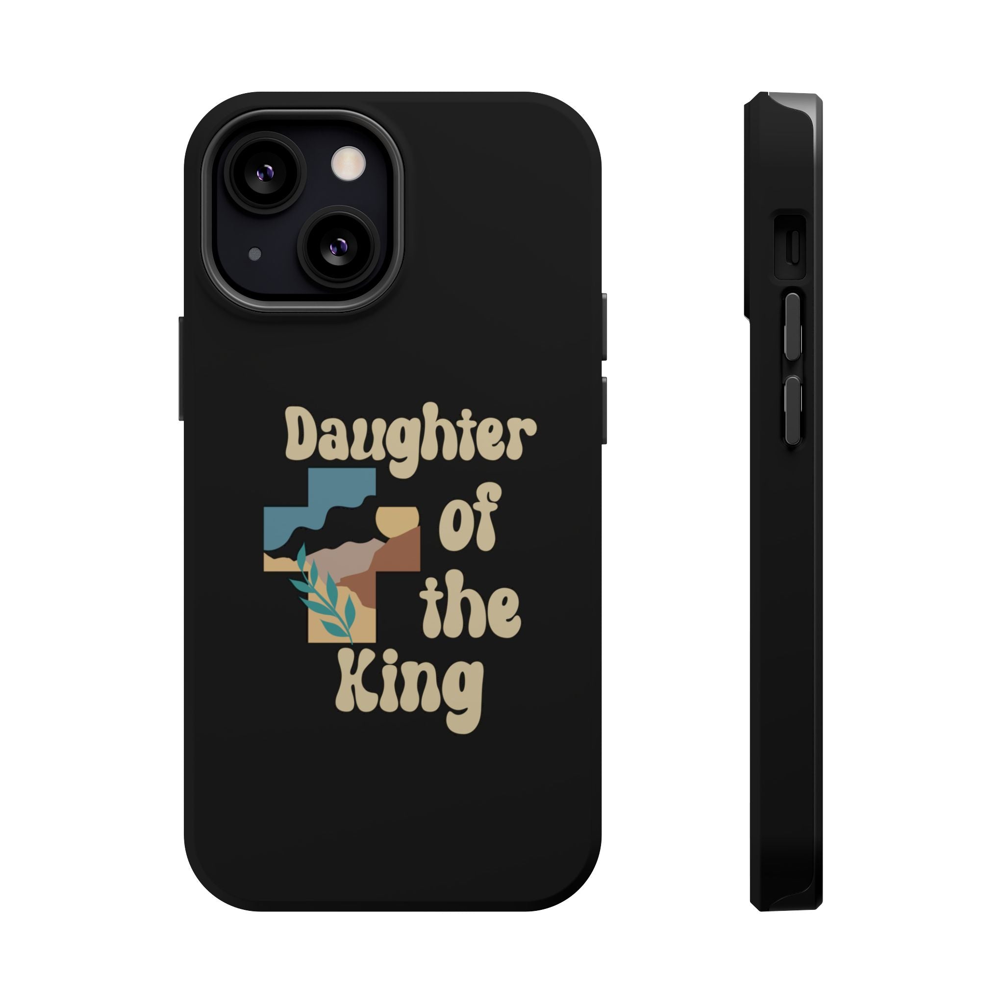 Daughter of the King - Magnetic Phone Case Christian theme - Perfect Gift for Friends, Unique Phone Accessories, Trendy Cases for Her, Personalized Mobile Covers, [...]