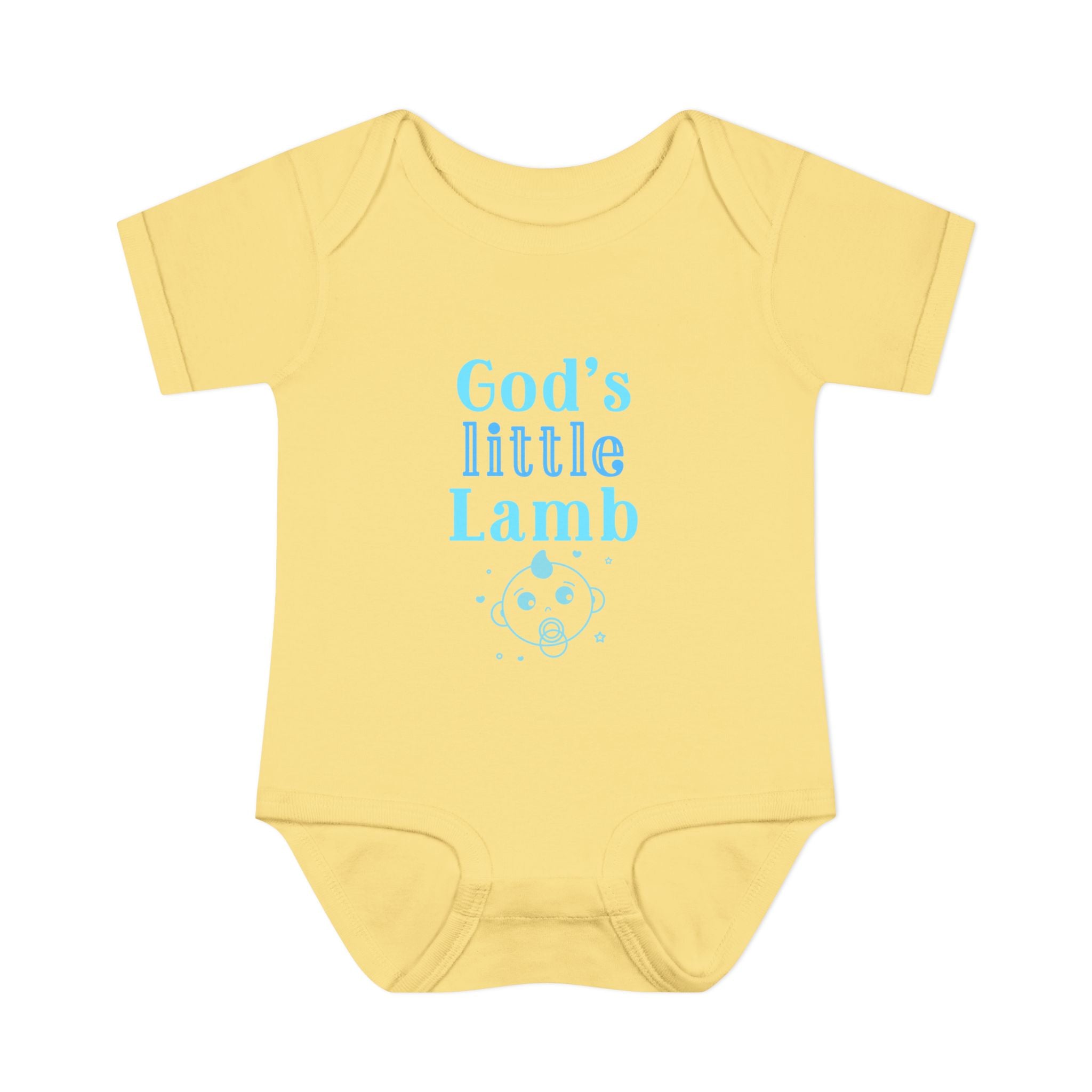 God's Little Lamb Infant Bodysuit, Cute Baby Outfit, Baby Shower Gift, Newborn Clothes, Christian Baby Apparel