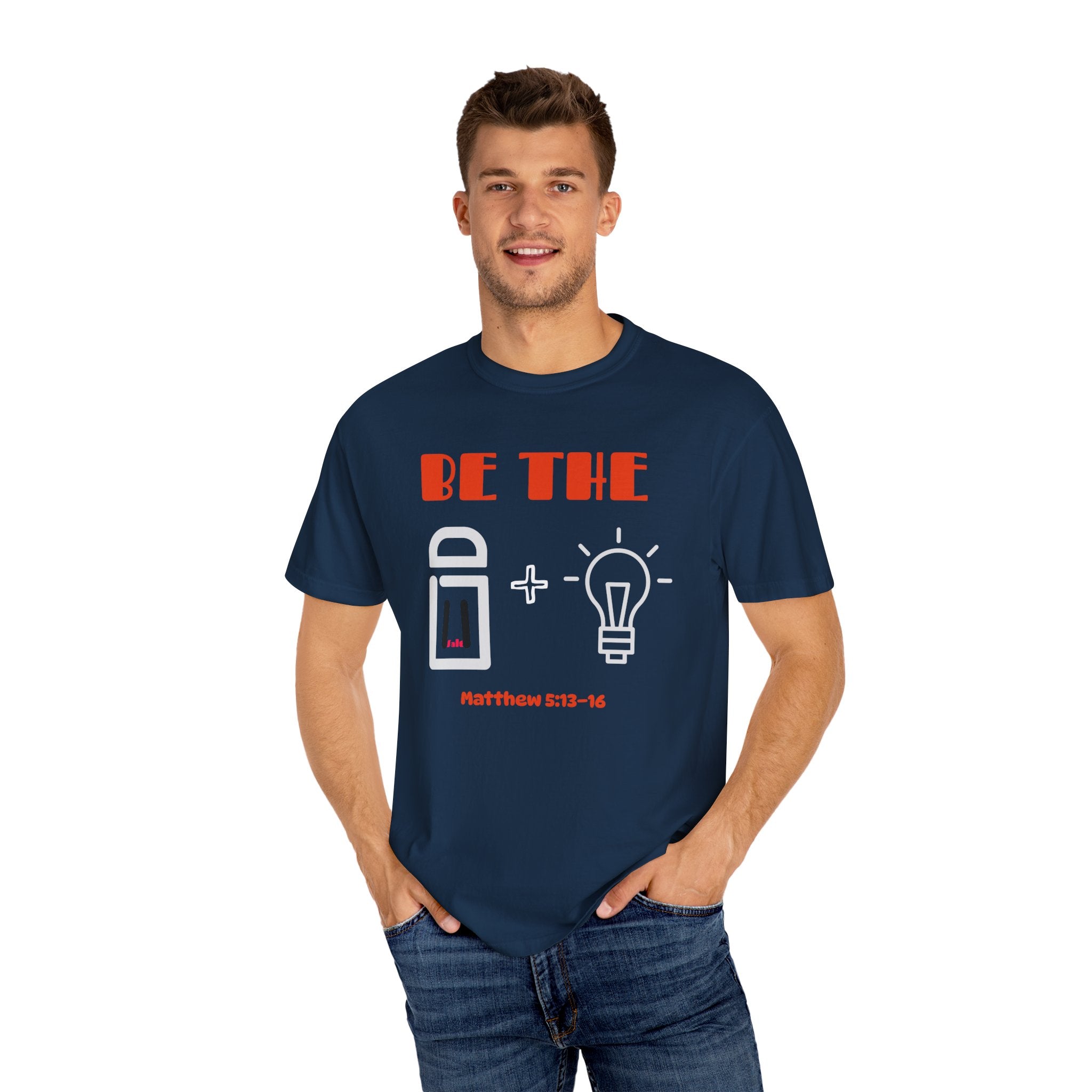 Salt and Light Unisex Tee - Matthew 5:13–16 Bible Verse Shirt. Ideal fro Gifts, Church, Bible Study, Couples.