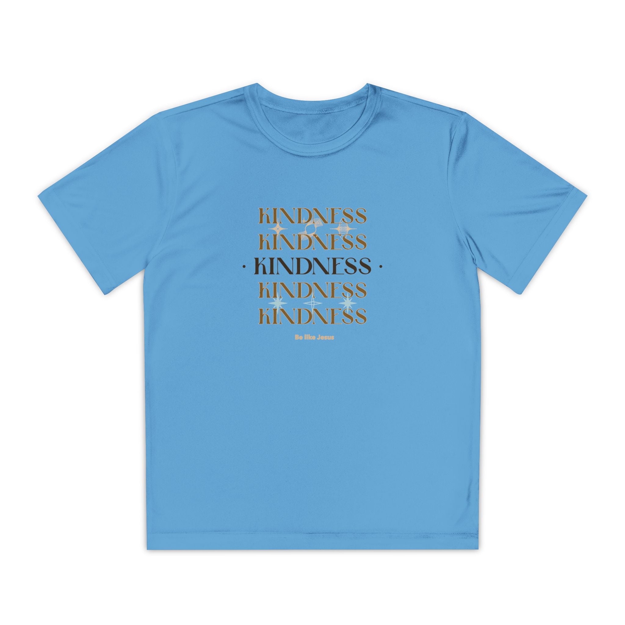 Jesus Youth Competitor Tee, Inspirational Youth Family T-Shirt, Motivational Sports Tee, Kids Athletic Shirt, Gift for Young Athletes, Encouragement Top