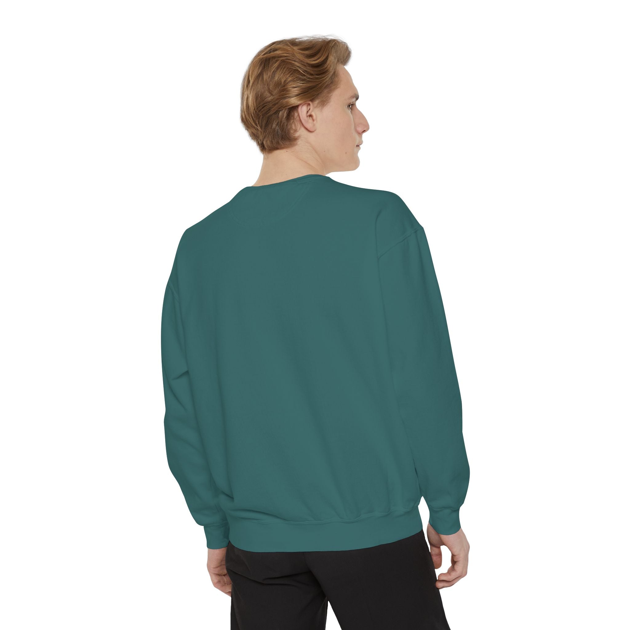 Faith-Inspired Unisex Sweatshirt.  Perfect for Church, Gift for Christian People.  Faith-Inspired message "I Can't but I know a Guy" Christ, Jesus.