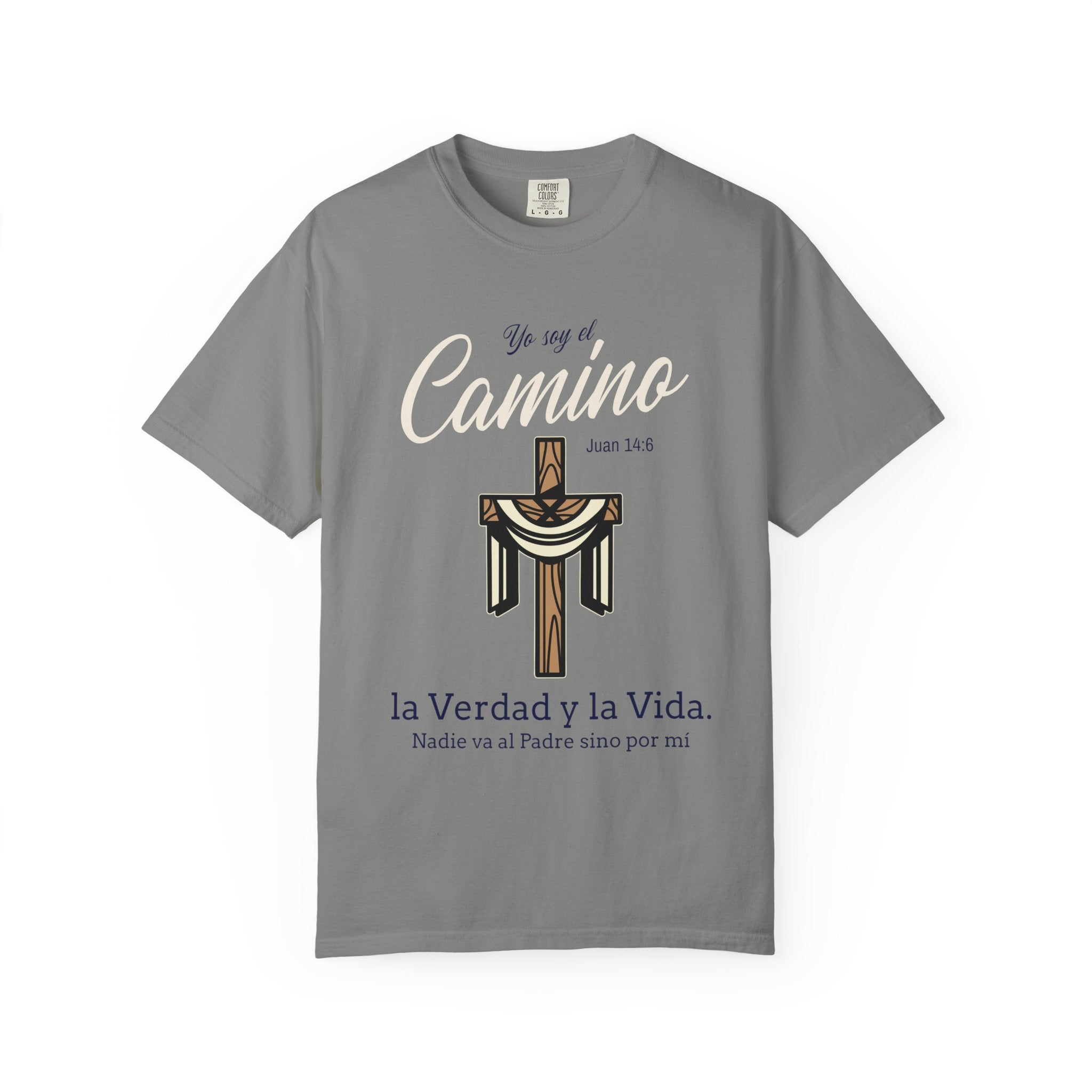 Unisex T-shirt Spanish Religious Quote Juan 14:6 - Yo soy el Camino Y La Verda.