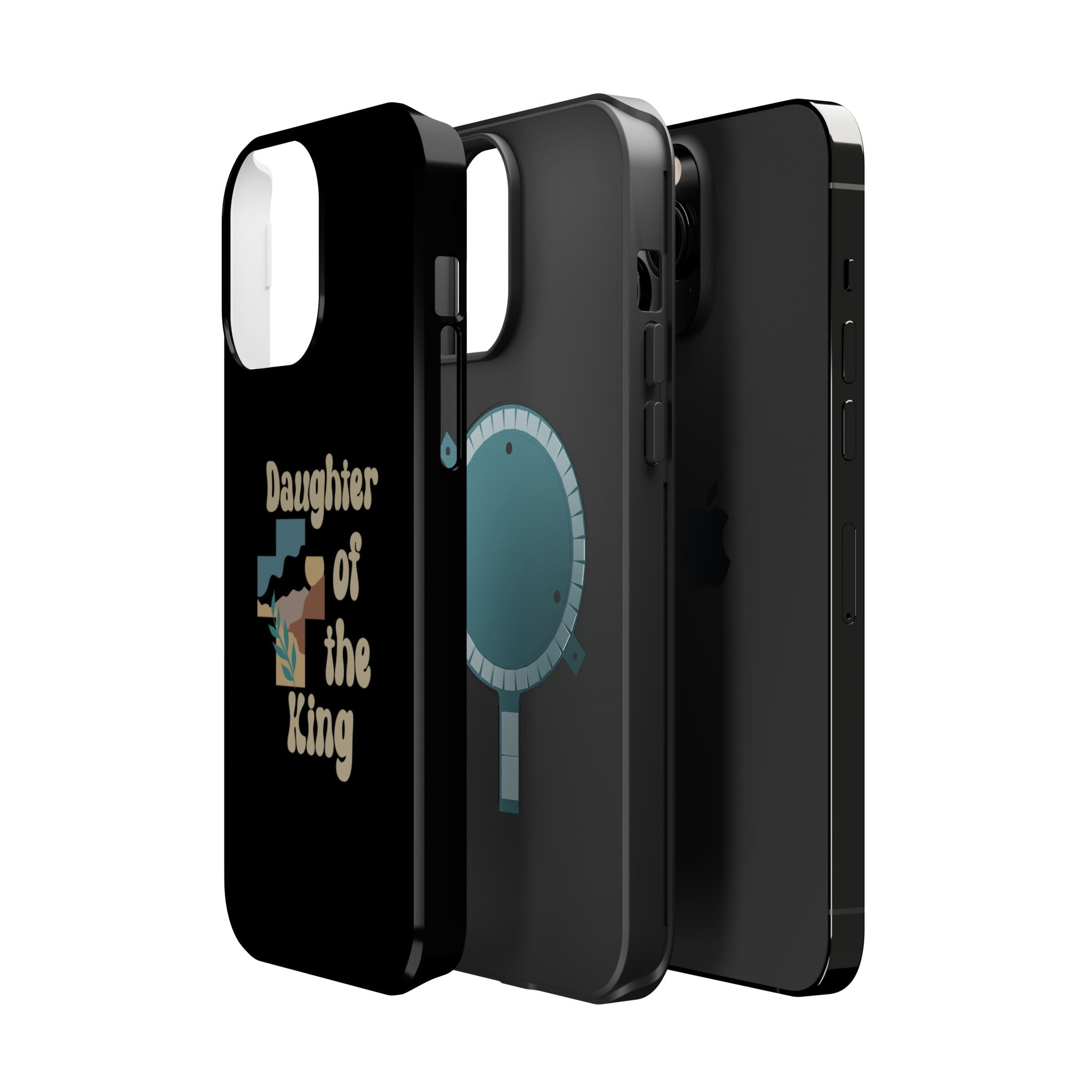 Daughter of the King - Magnetic Phone Case Christian theme - Perfect Gift for Friends, Unique Phone Accessories, Trendy Cases for Her, Personalized Mobile Covers, [...]