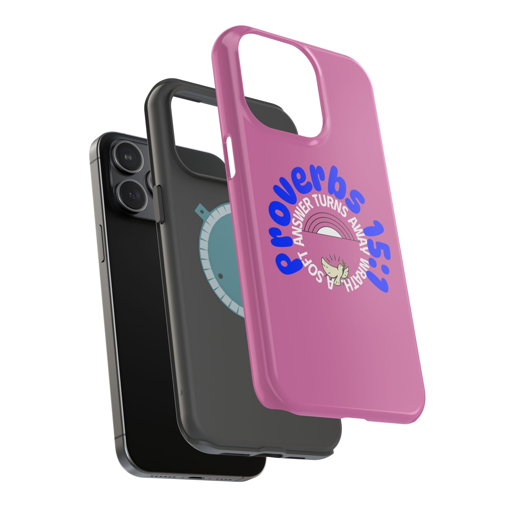 Stylish Magnetic Phone Case Proverbs verse Christian theme - Perfect Gift for Friends, Unique Phone Accessories, Trendy Cases for Her, Personalized Mobile Covers, [...]