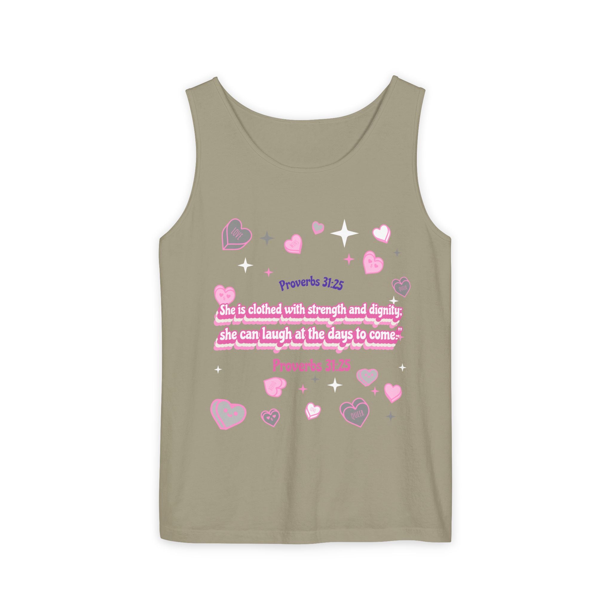 Women's Favorite Tee -Inspired bible verse Proverbs 31:25- Birthday, Gift, Family tshirts, Sisters