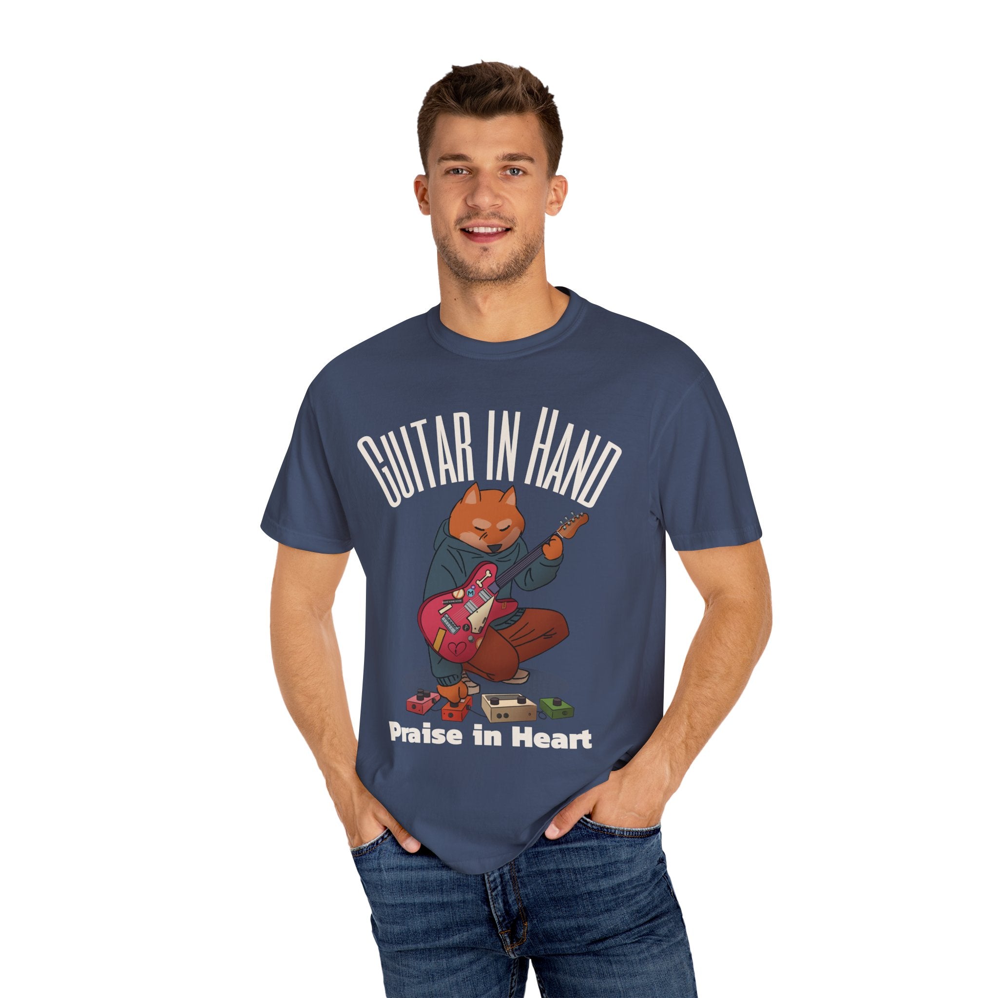 Guitar players Faith-Unisex Tee unisex, Guitar music, church and worship Spiritual Gift, Casual Wear, perfect for musician Christian Attire