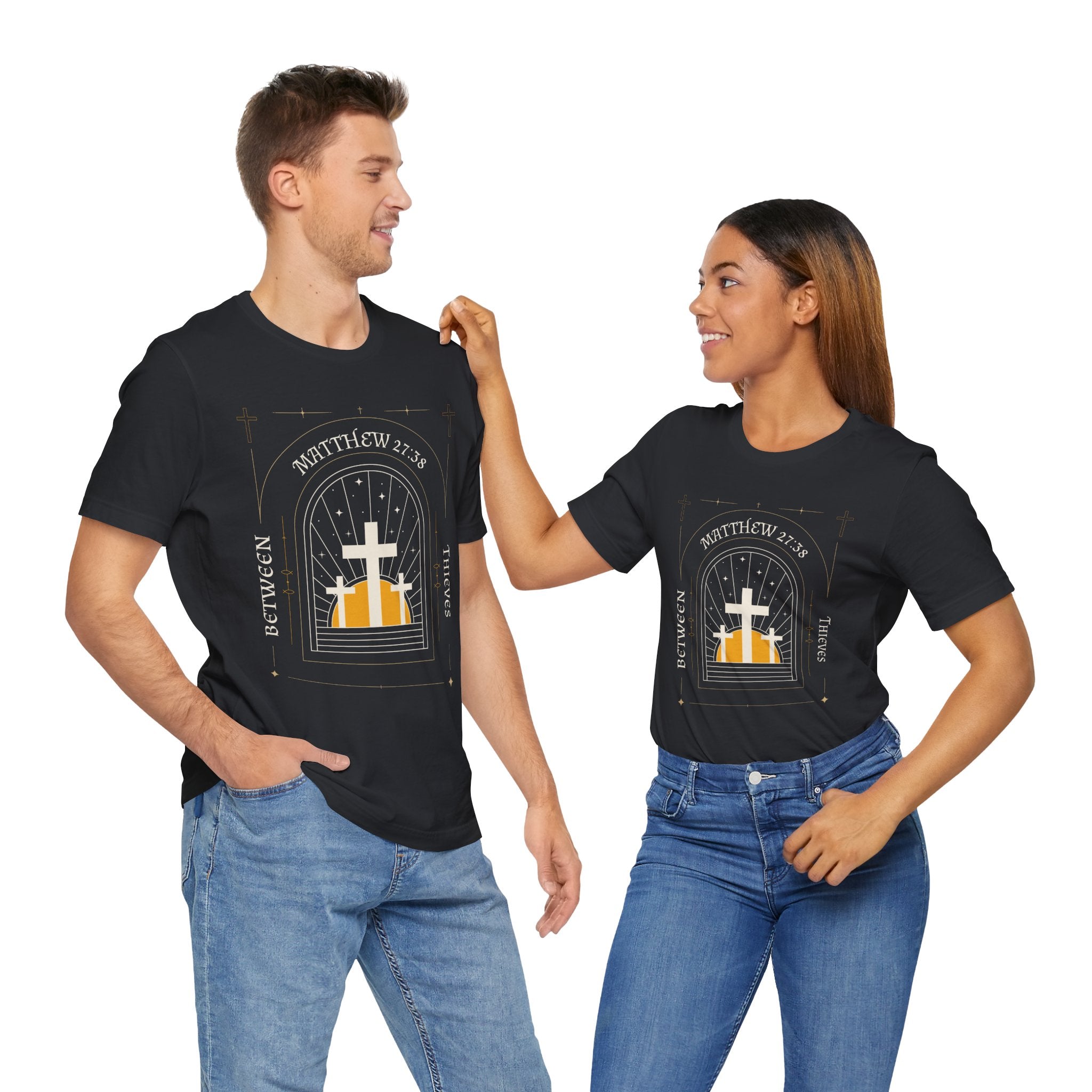 Faith-Inspired Unisex Tee, Spiritual T-Shirt, Casual Faith Apparel, Comfortable Everyday Wear, Perfect Gift for Believers