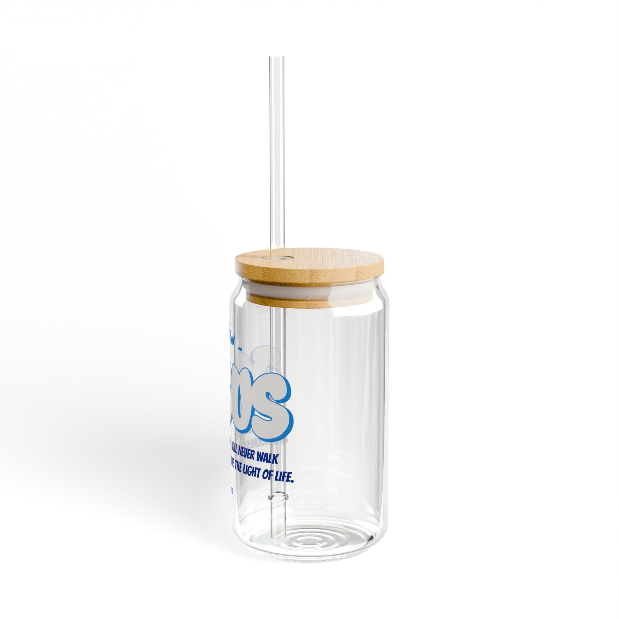 Stylish Sipper Glass | 16oz | Fun Personalized Drinkware, Perfect for Home, Parties, Gifts, Eco-Friendly & Reusable!