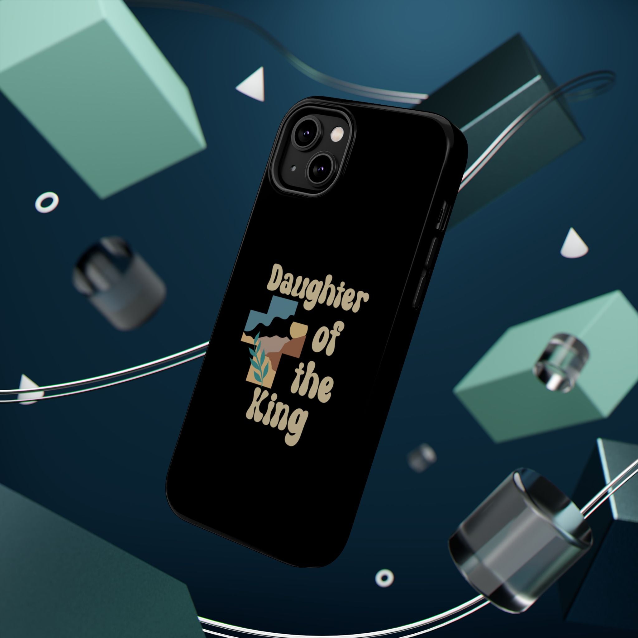 Daughter of the King - Magnetic Phone Case Christian theme - Perfect Gift for Friends, Unique Phone Accessories, Trendy Cases for Her, Personalized Mobile Covers, [...]