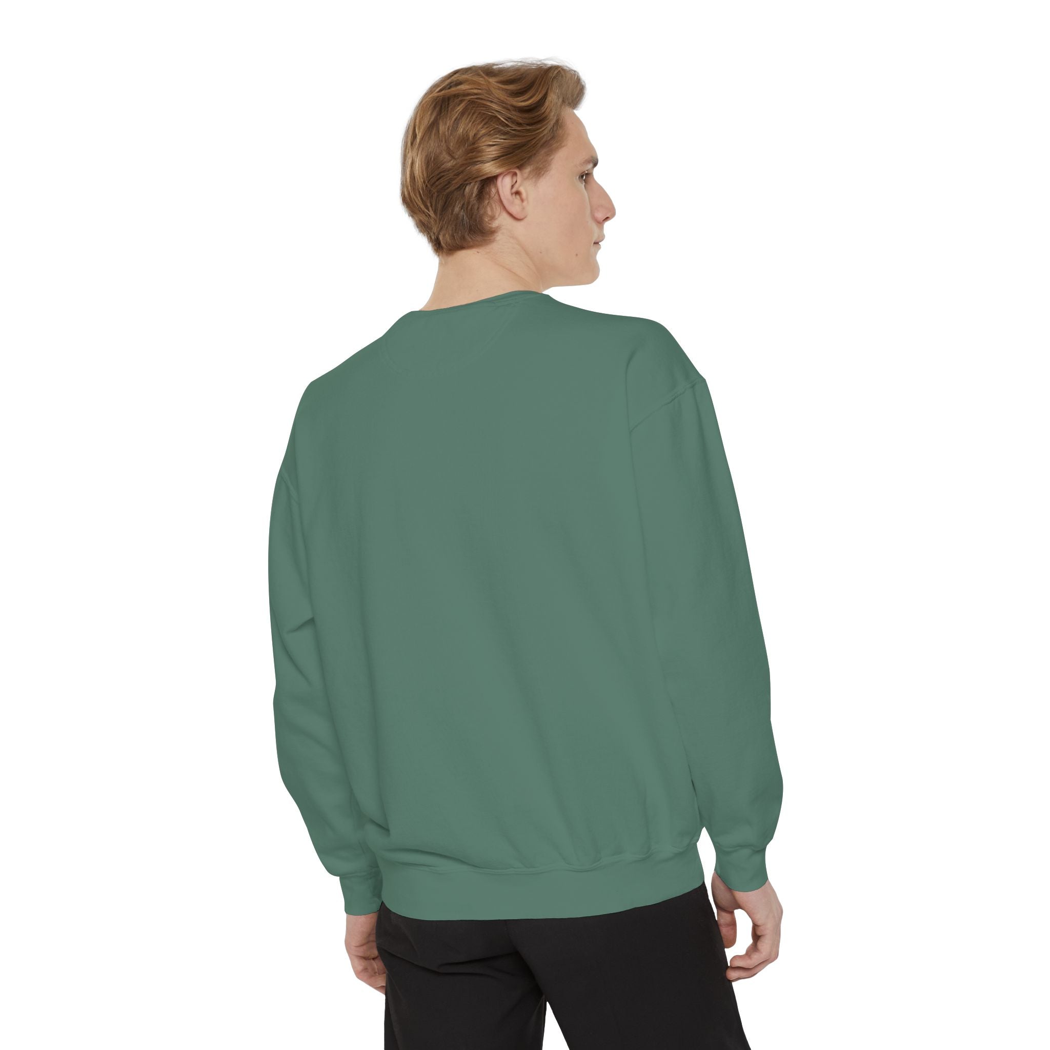 Faith-Inspired Unisex Sweatshirt.  Perfect for Church, Gift for Christian People.  Faith-Inspired message "I Can't but I know a Guy" Christ, Jesus.