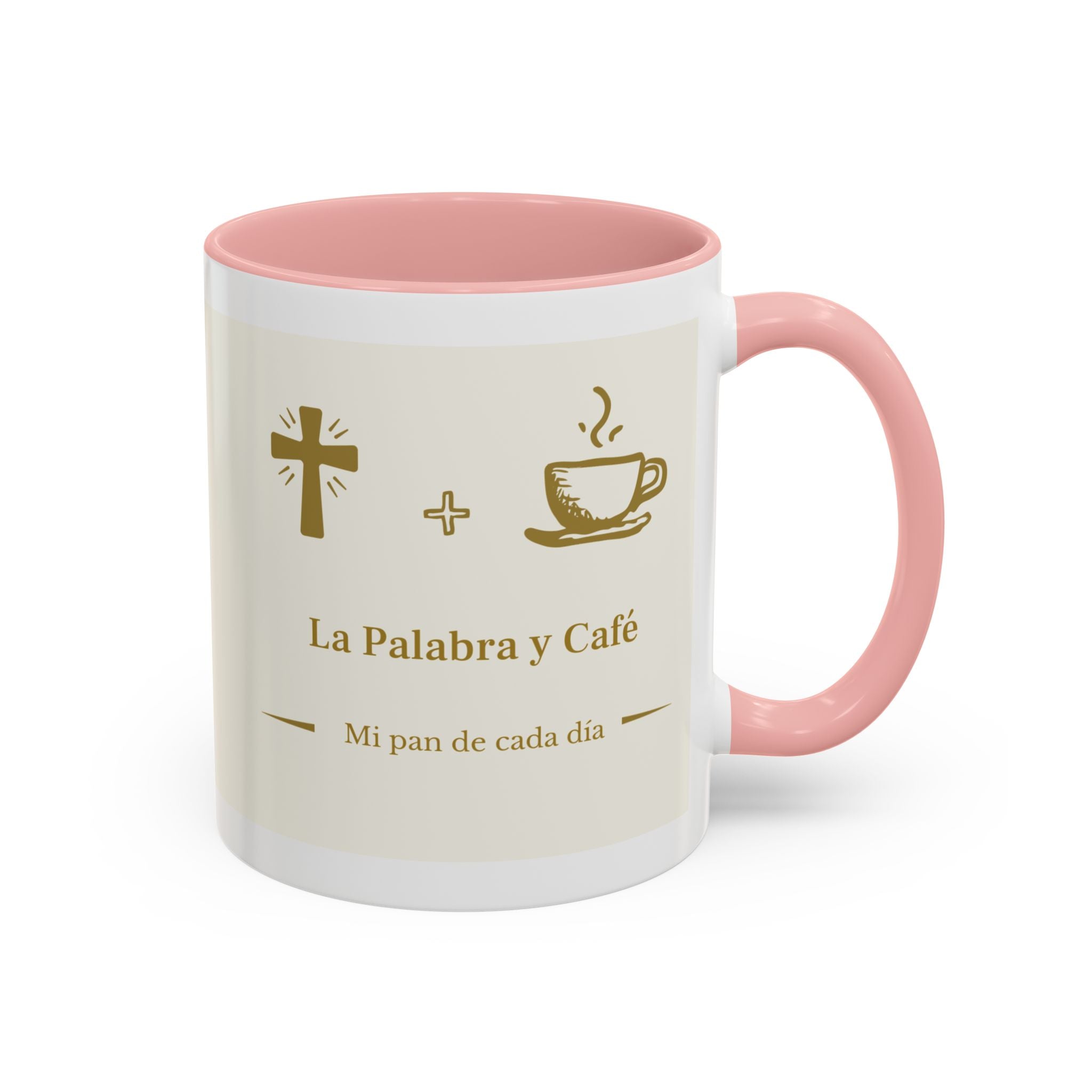 Faith-Inspired Coffee Mug - Mañana con Jesus y Cafe!