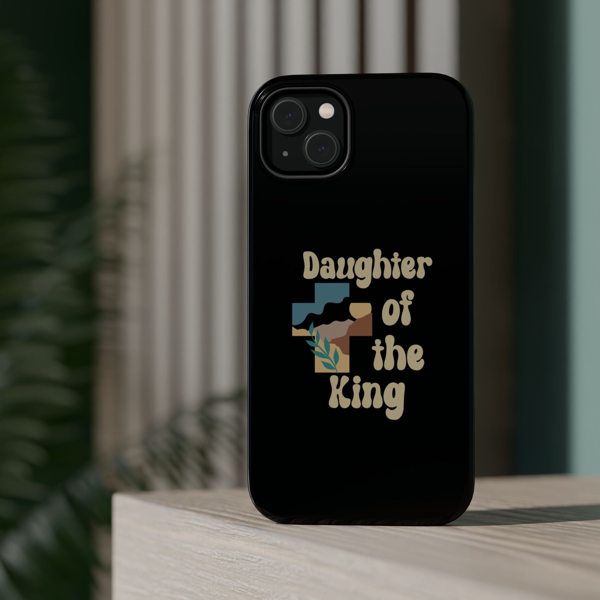 Daughter of the King - Magnetic Phone Case Christian theme - Perfect Gift for Friends, Unique Phone Accessories, Trendy Cases for Her, Personalized Mobile Covers, [...]