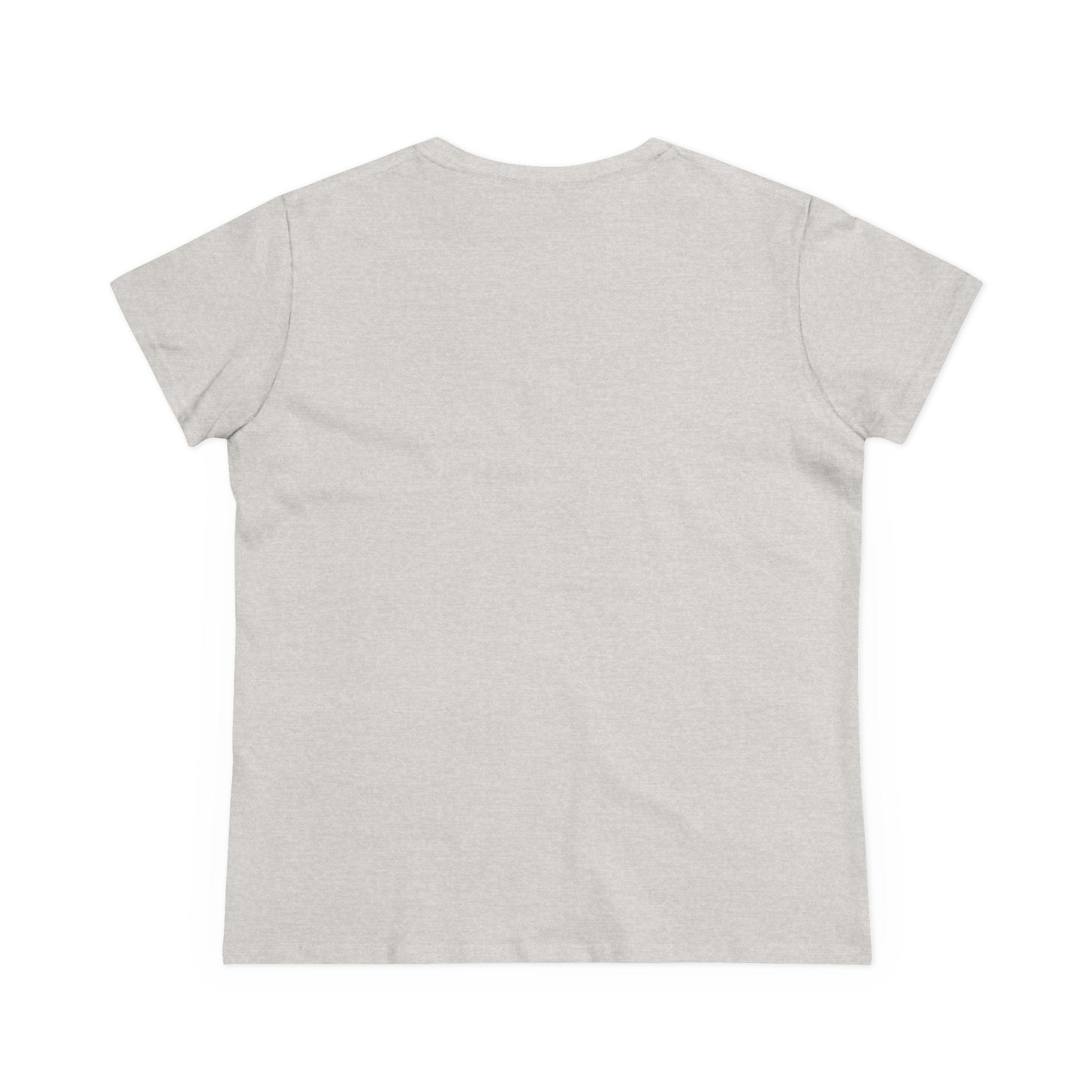 Cotton Tee for Ladies - Pray More Worry Less - Semi-fitted