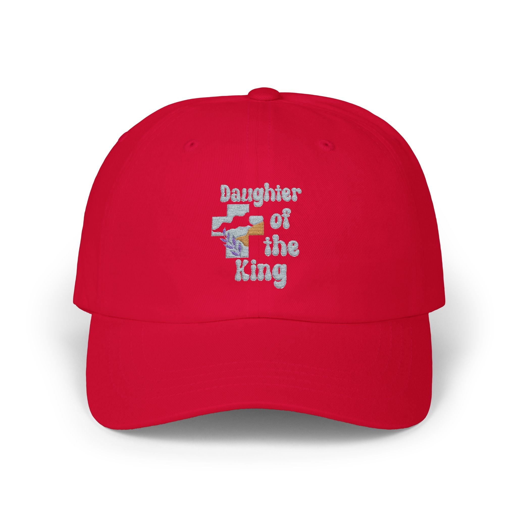 Daughter of the king cap, Classic Christian Cap with Scripture, Christian Faith Accessories, Gift for her, Woman of God
